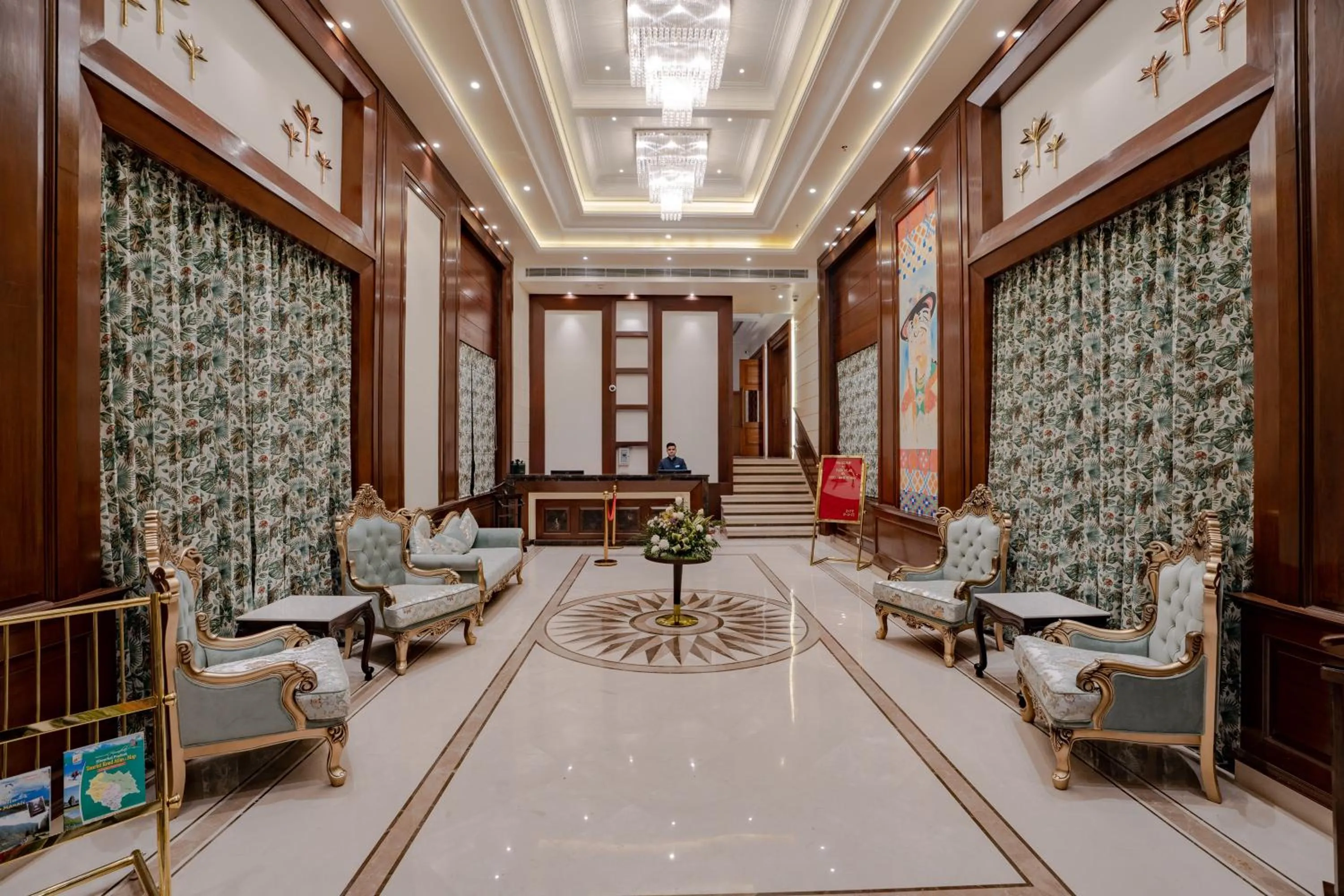 Lobby or reception in WelcomHeritage Parv Vilas Resort & Spa
