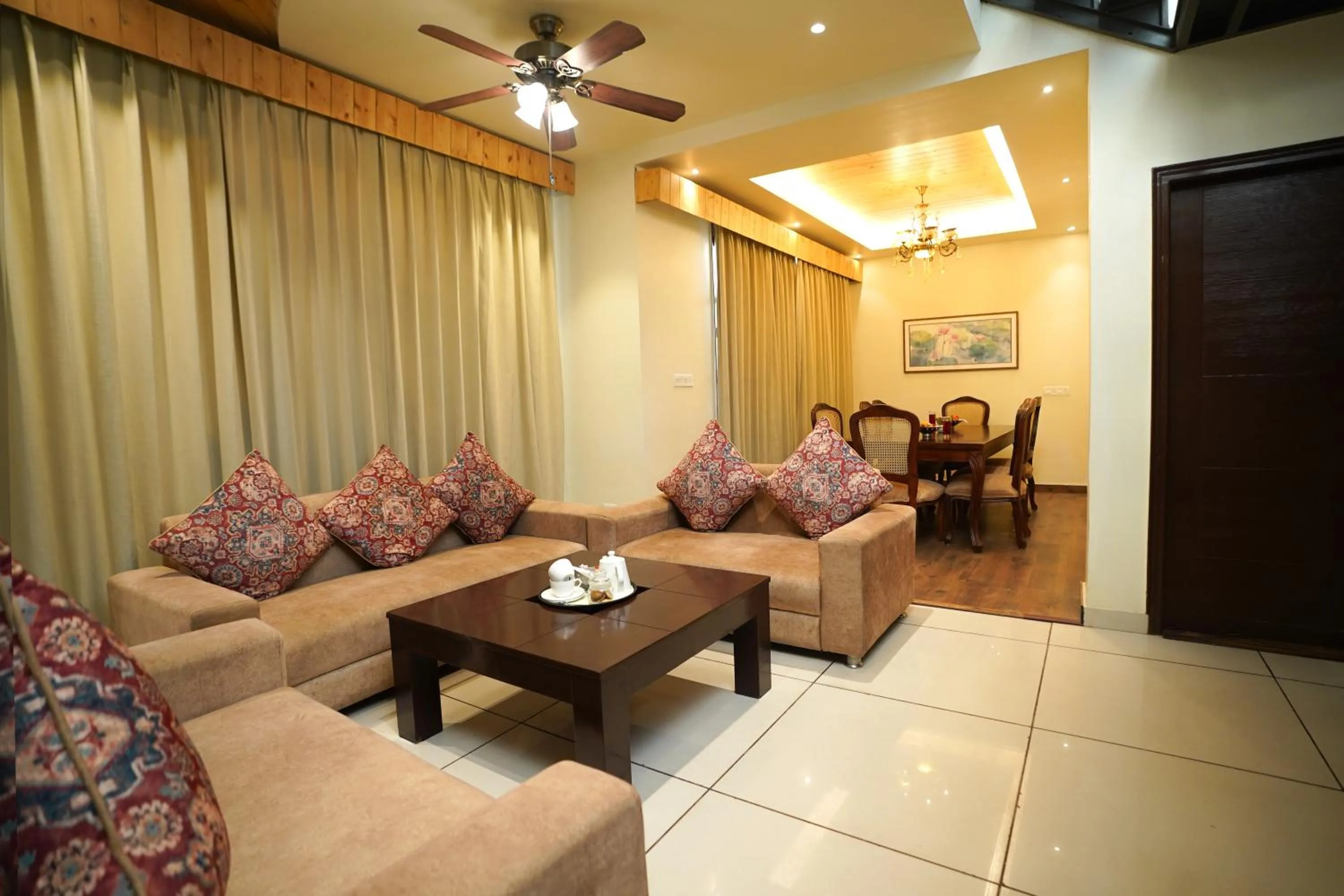 Living room in WelcomHeritage Parv Vilas Resort & Spa