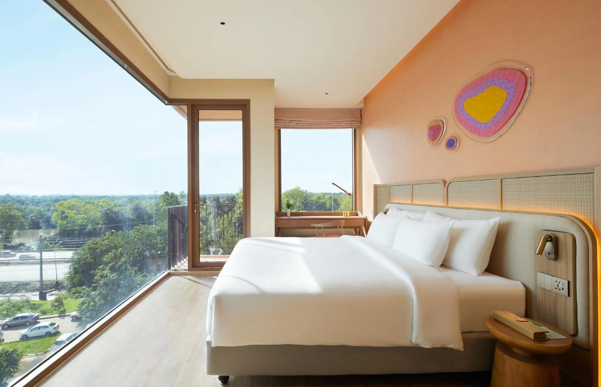 Bedroom, Bed in Centara Ubon