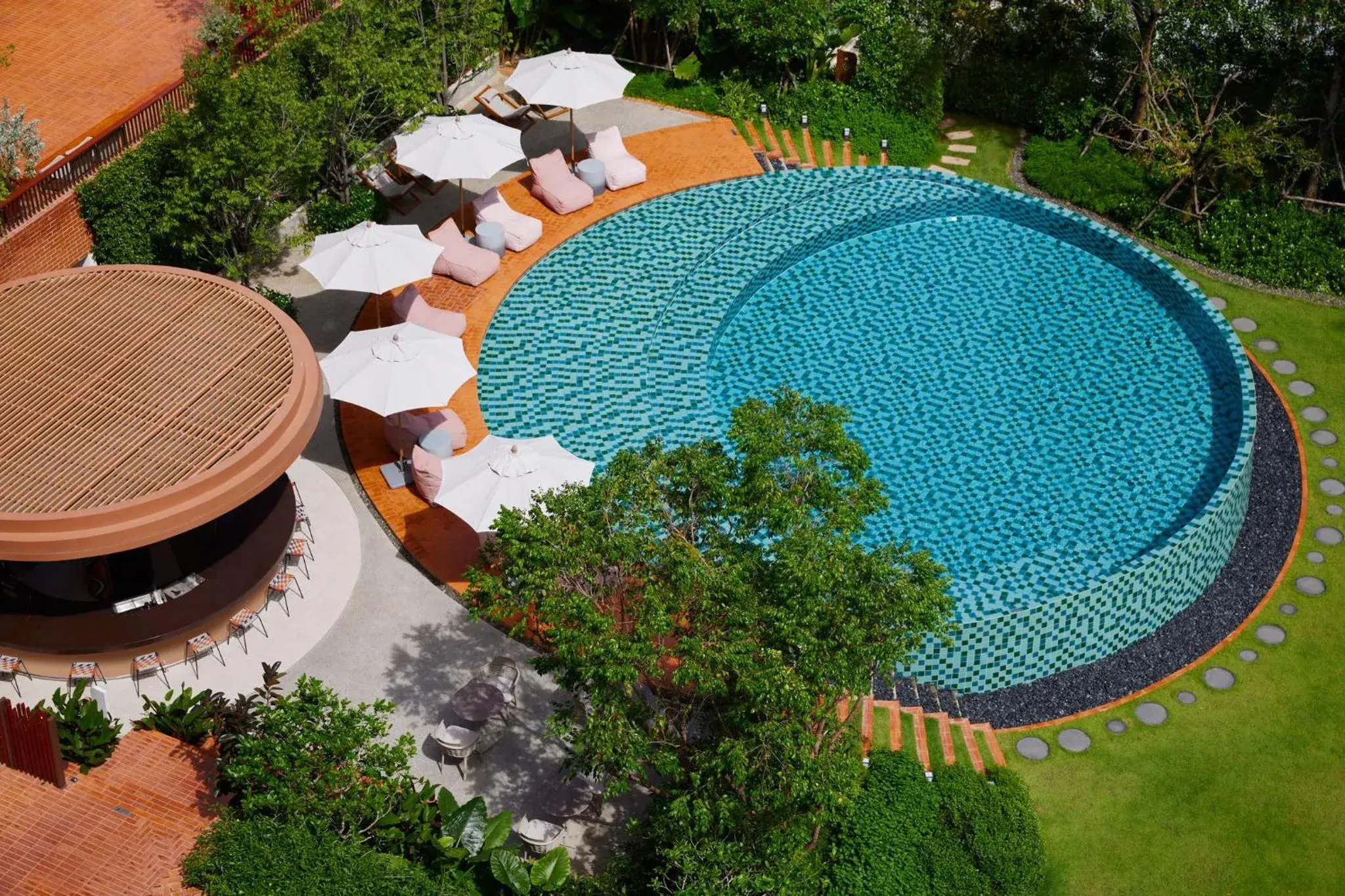 Swimming pool in Centara Ubon Swimming pool in Centara Ubon