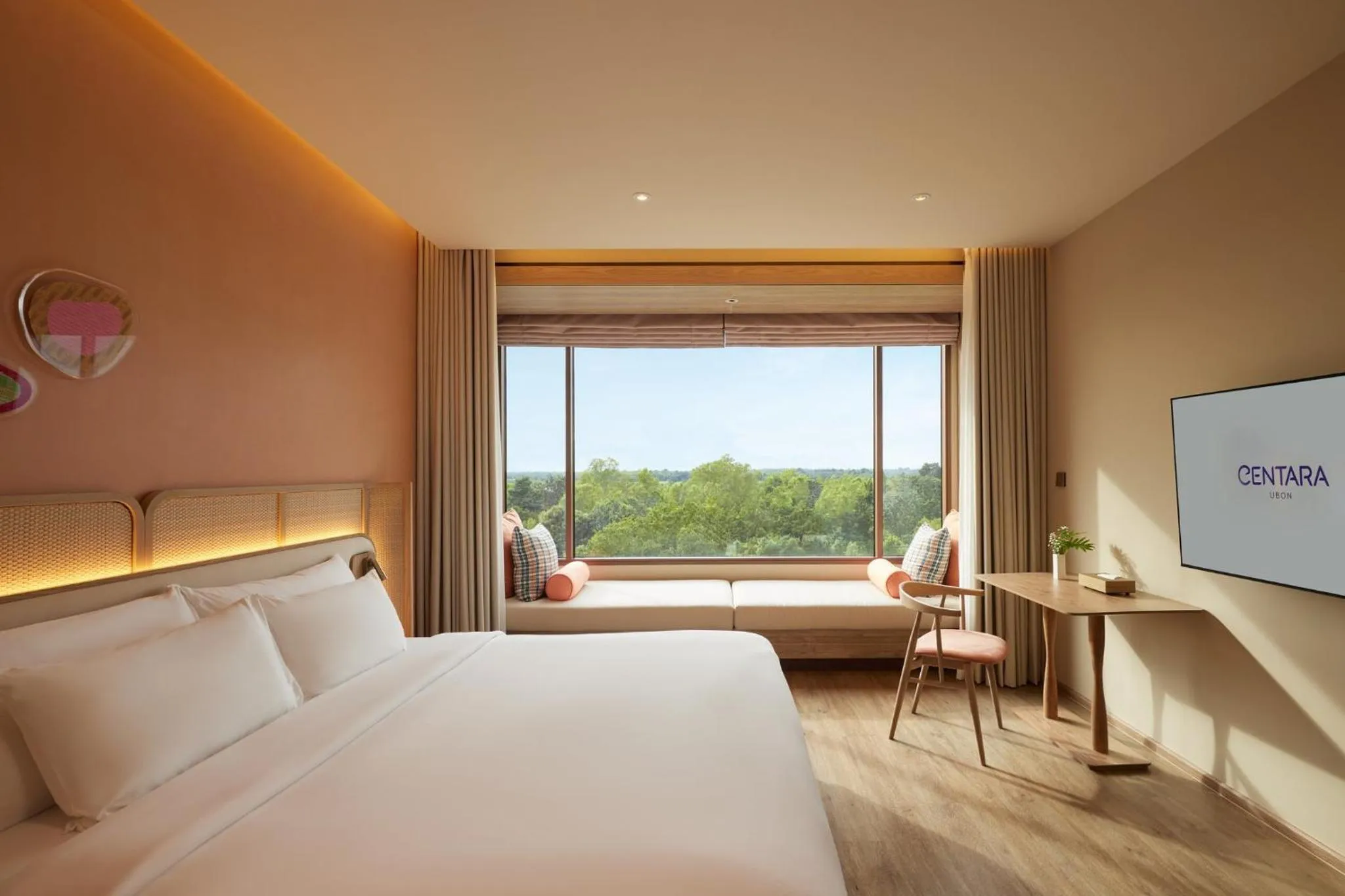 Photo of the whole room, Bed in Centara Ubon