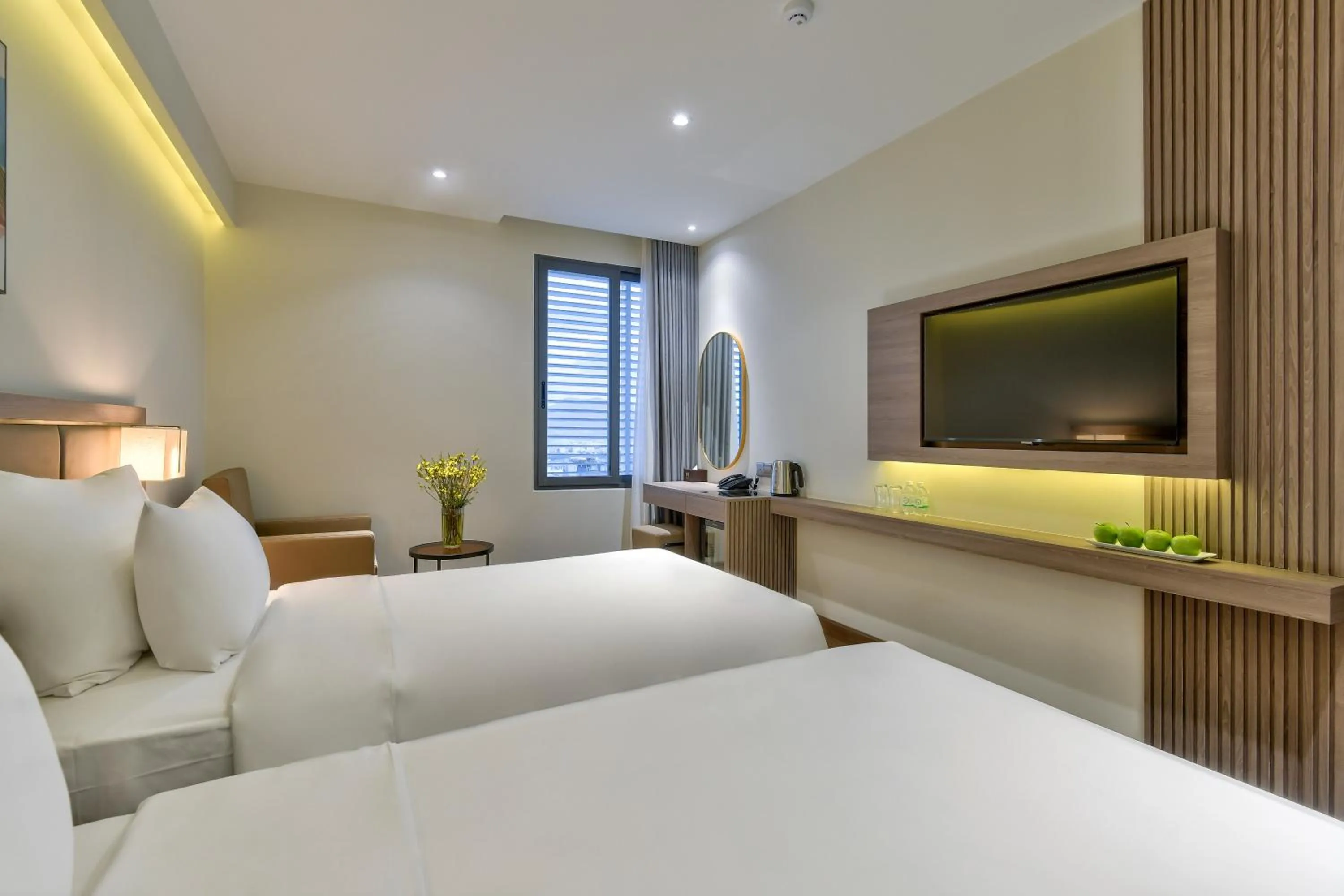 Bed in Maris Hotel Nha Trang