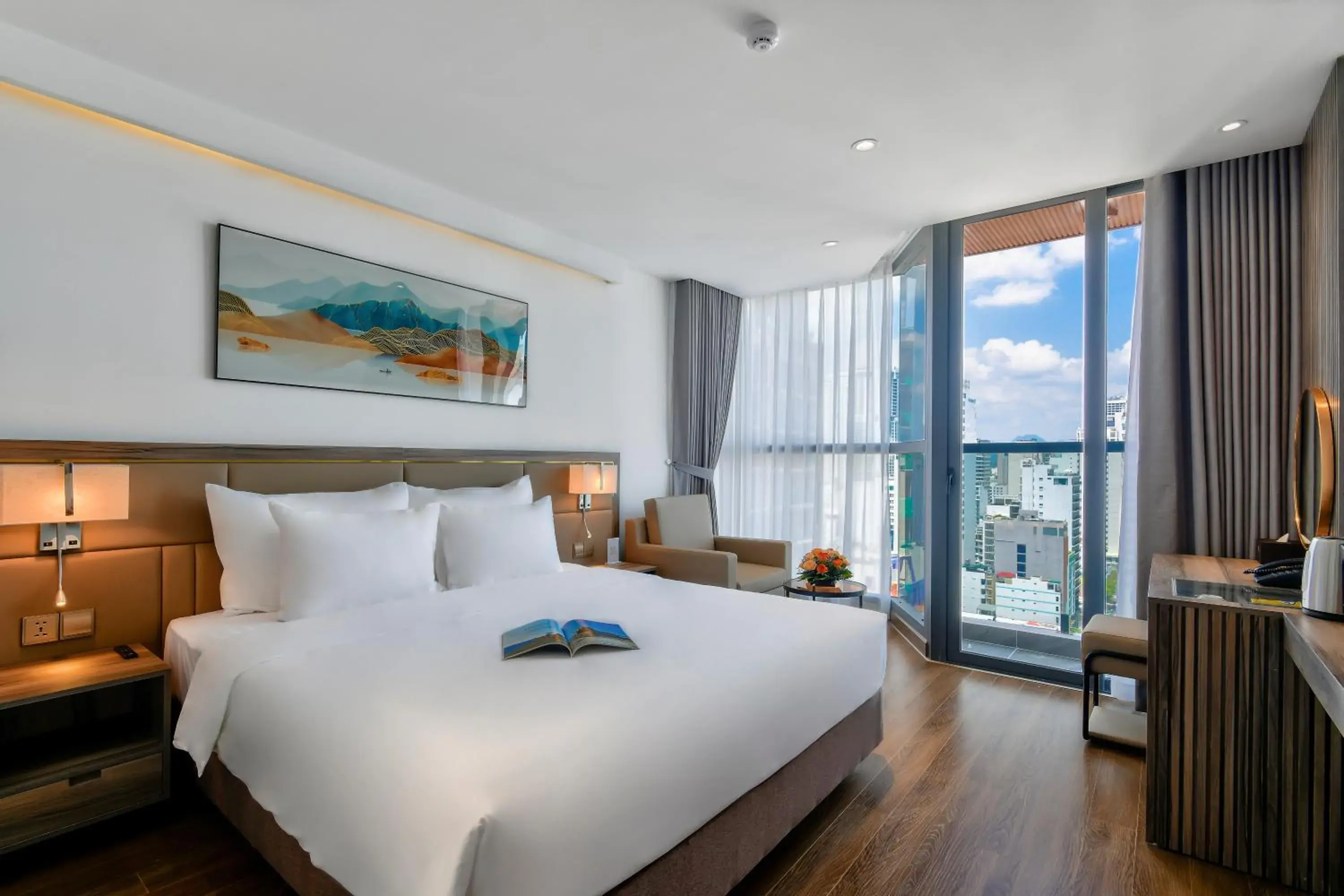 Bed in Maris Hotel Nha Trang Bed in Maris Hotel Nha Trang