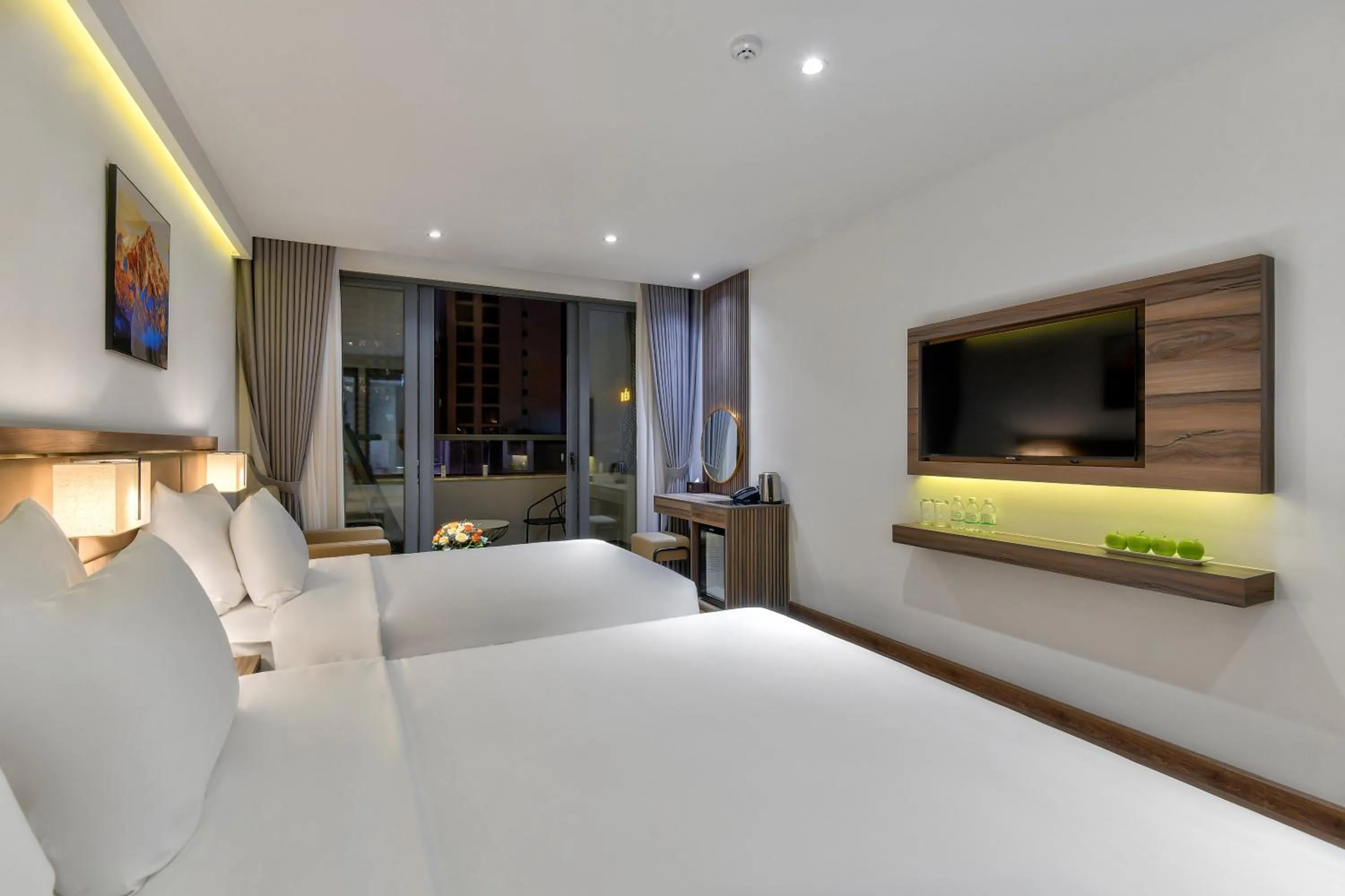 Bed in Maris Hotel Nha Trang