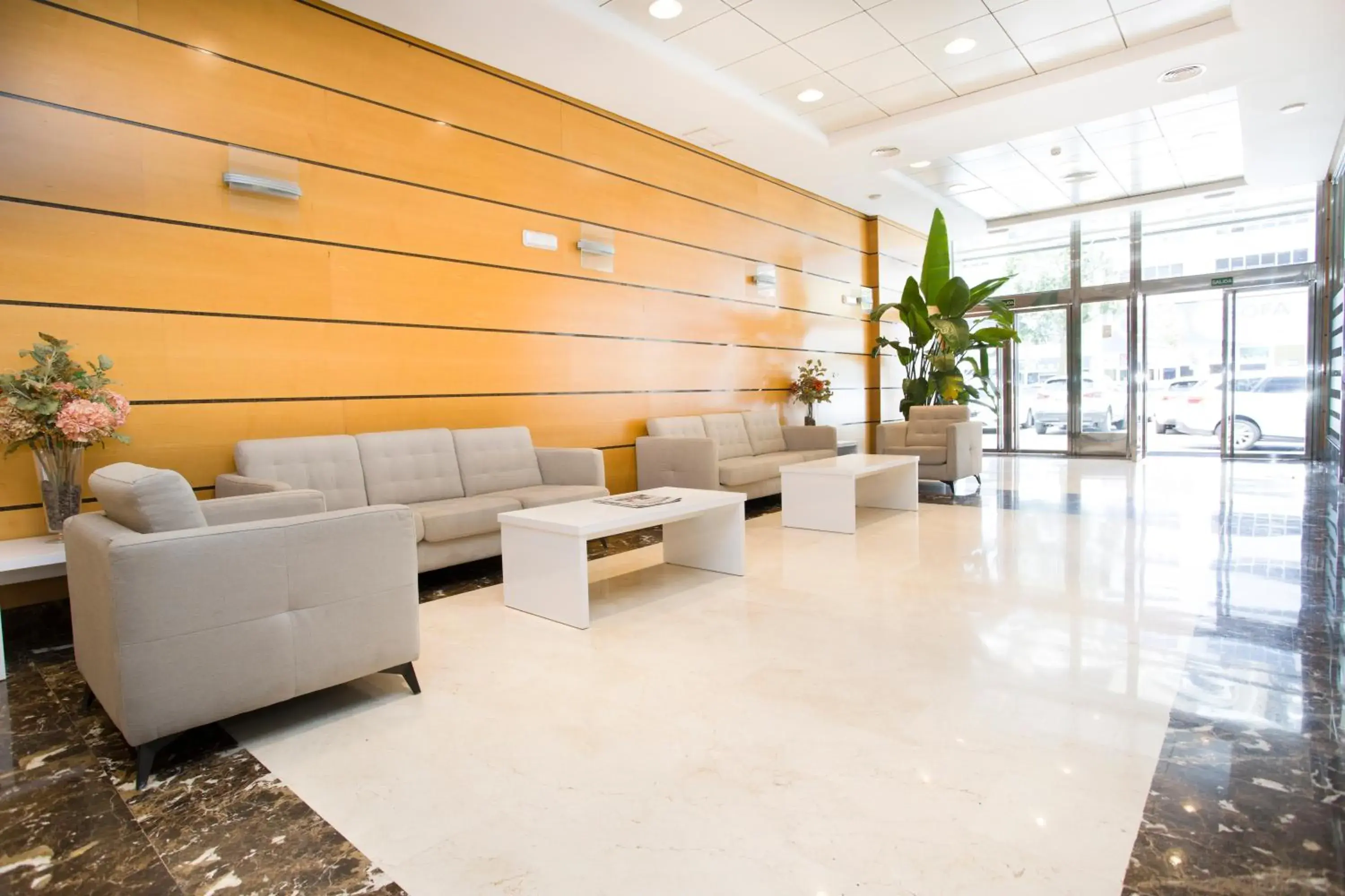 Lobby or reception in Aparthotel Albufera Lobby or reception in Aparthotel Albufera
