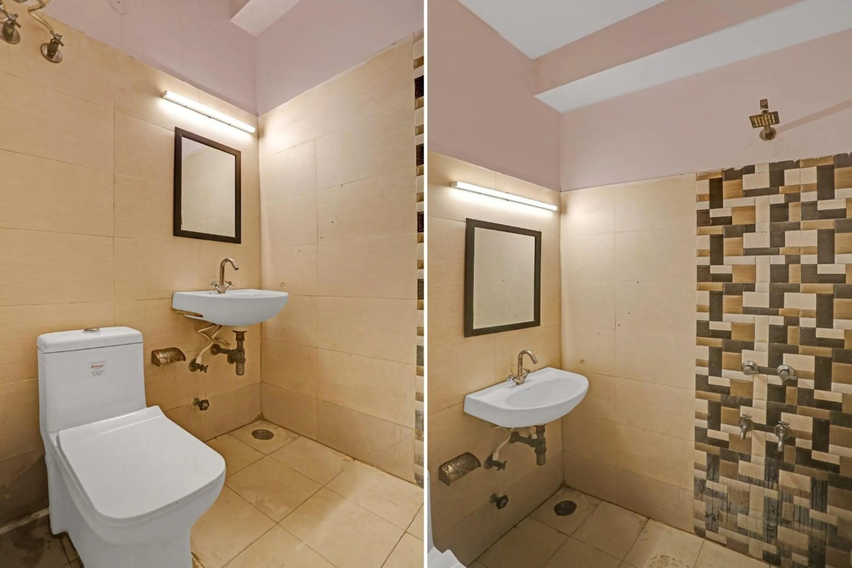 Bathroom in Hotel O Raas Near Hira Sweet