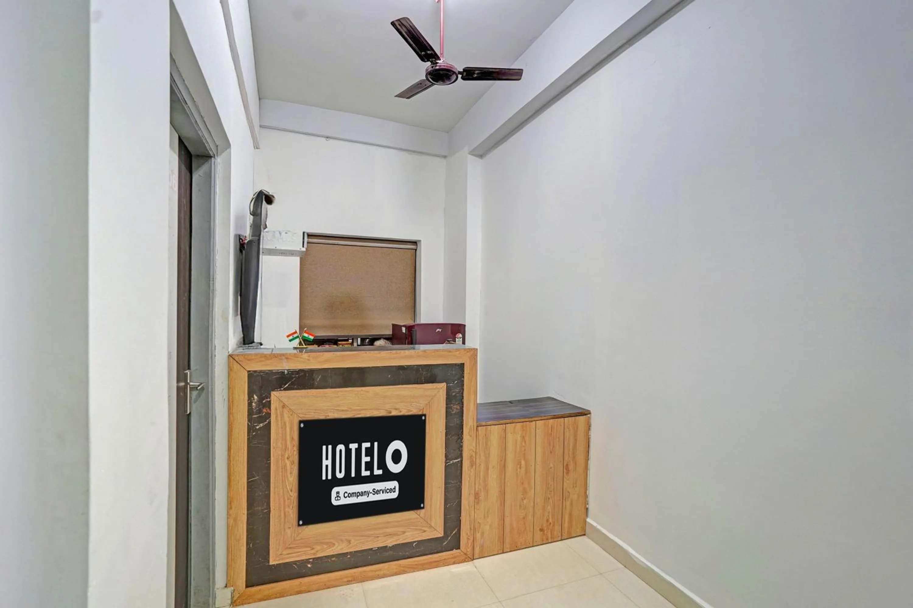 Lobby or reception in Hote O IIIT Square Bhubaneswar Formerly Sri Krishna Palace