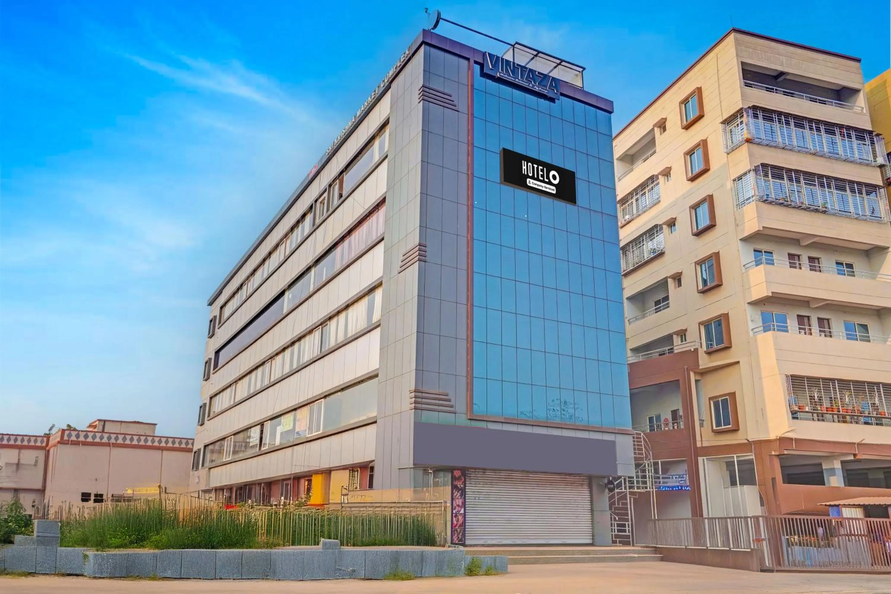 Facade/entrance in Hote O IIIT Square Bhubaneswar Formerly Sri Krishna Palace