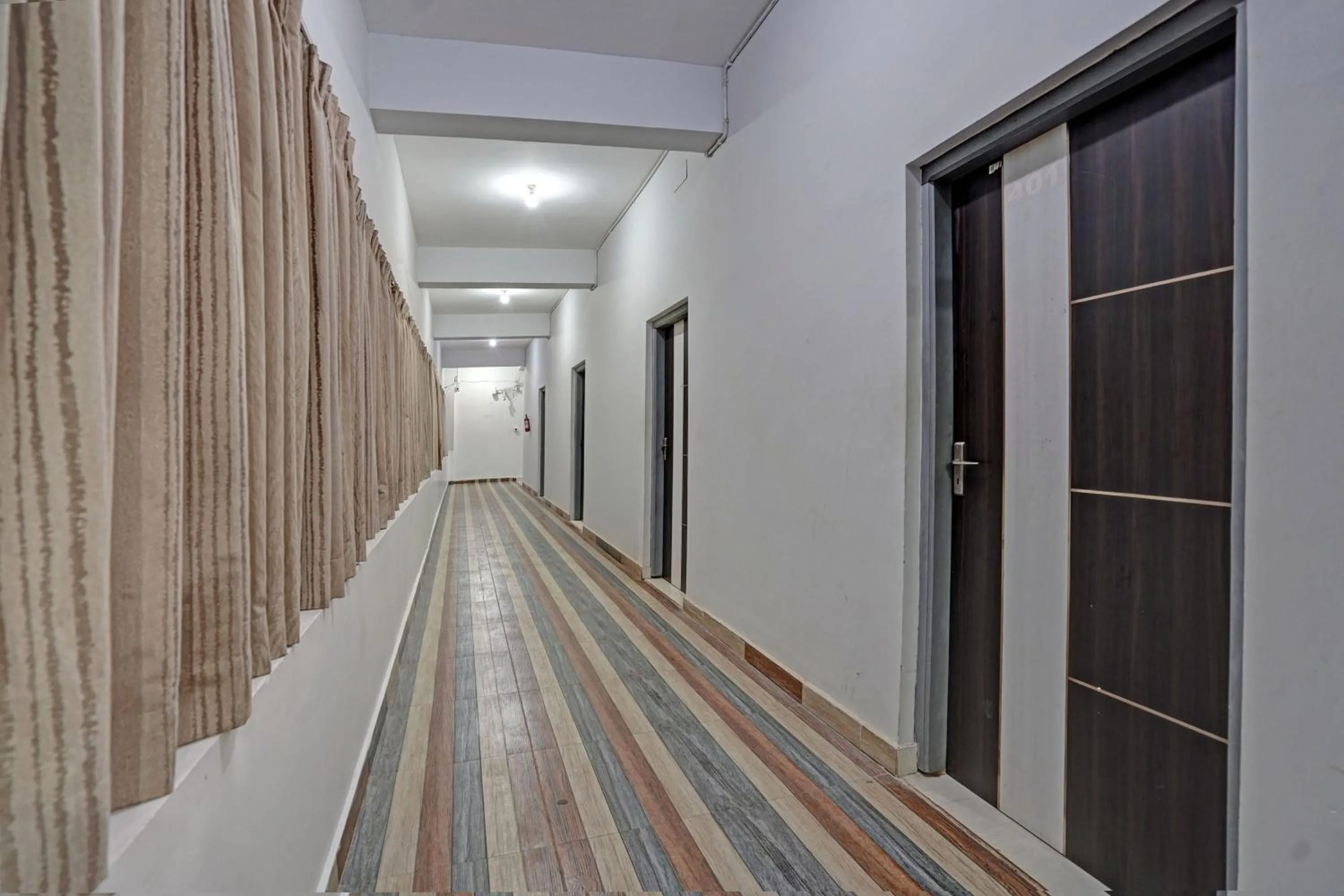 Lobby or reception in Hote O IIIT Square Bhubaneswar Formerly Sri Krishna Palace