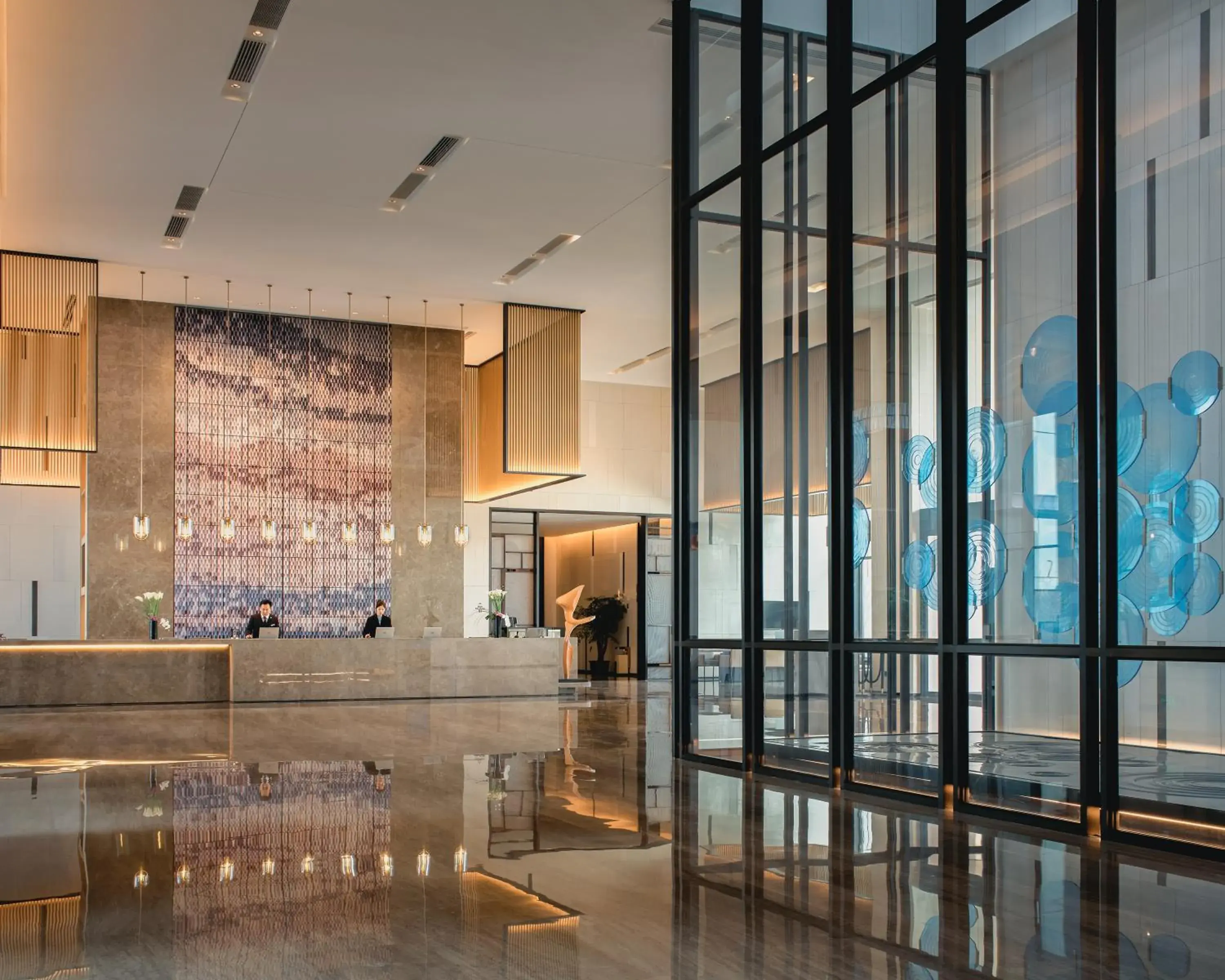 Lobby or reception in Hyatt Place Chengdu Bio-Town Lobby or reception in Hyatt Place Chengdu Bio-Town
