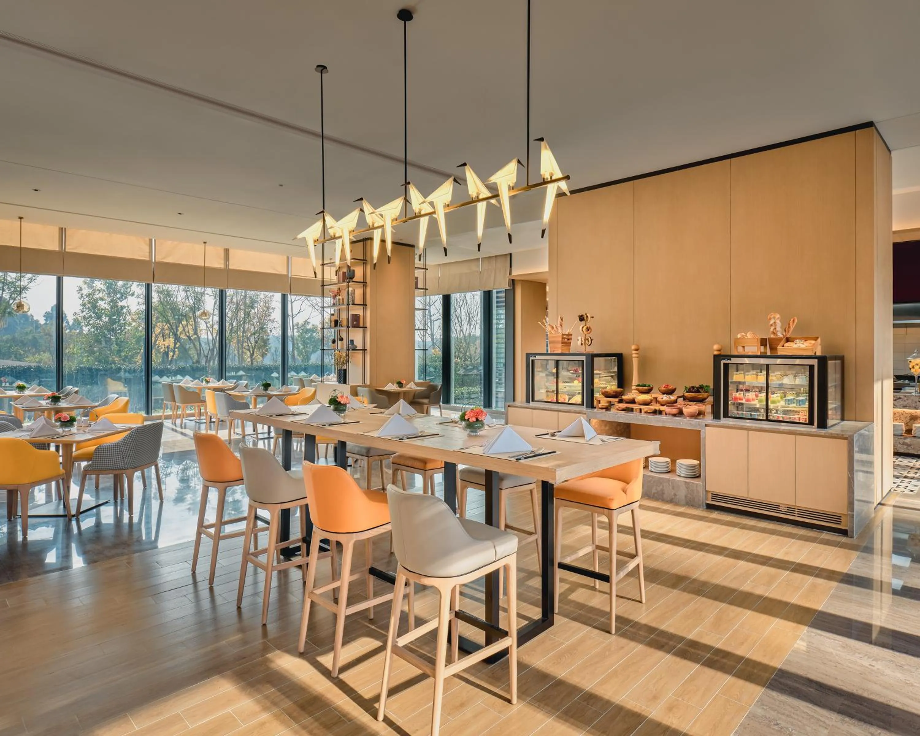 Dining area in Hyatt Place Chengdu Bio-Town