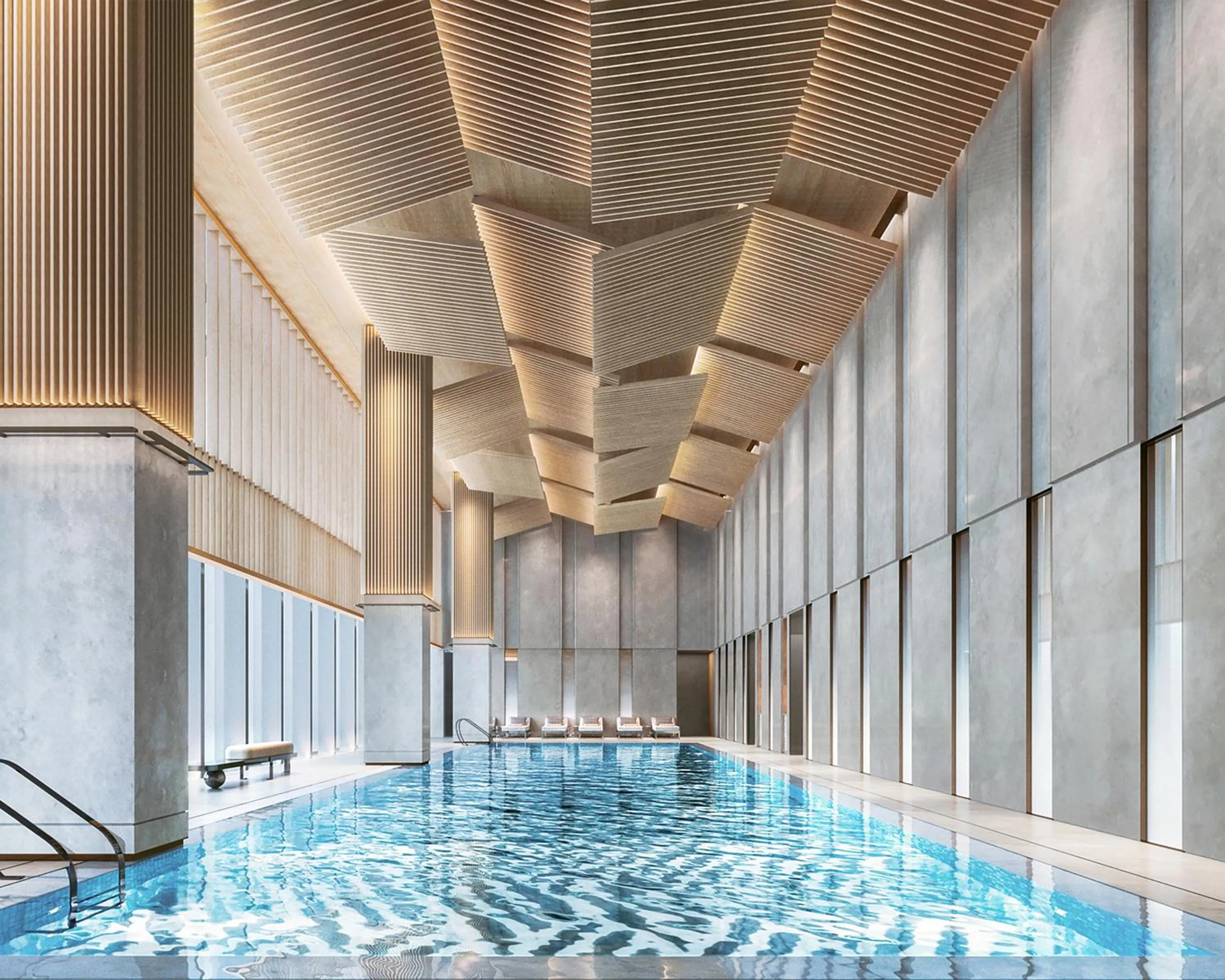Swimming pool in Hyatt Regency Hangzhou International Airport