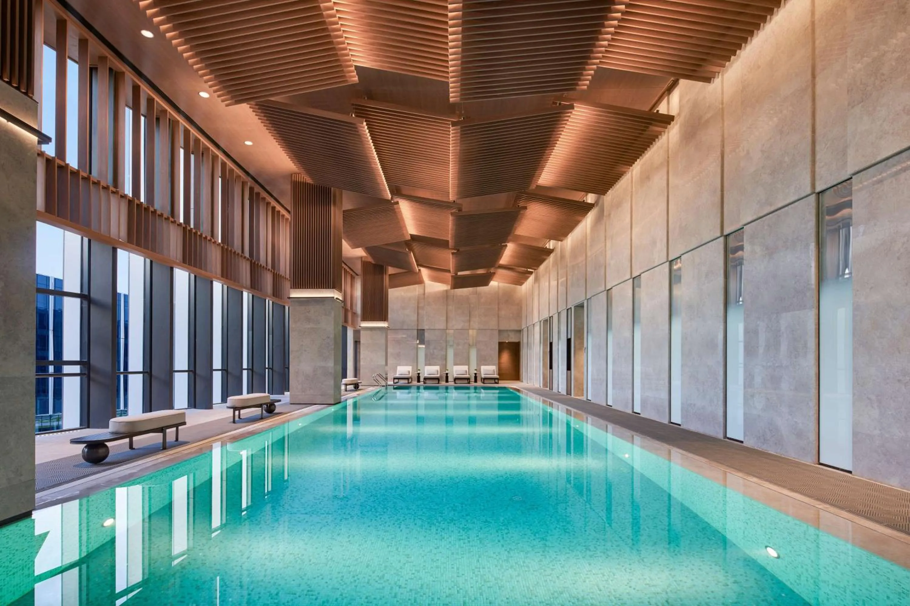 Swimming pool in Hyatt Regency Hangzhou International Airport