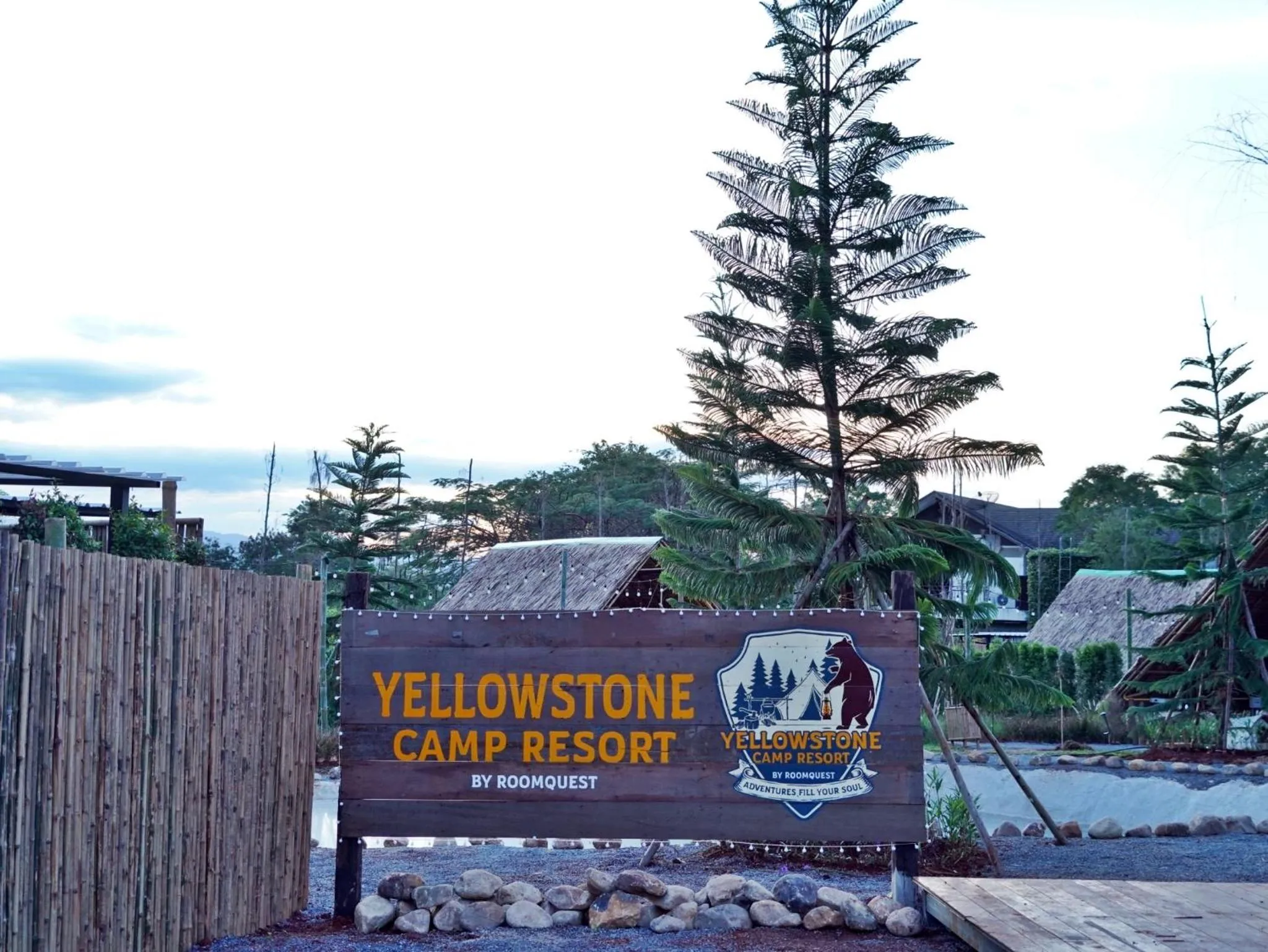 Logo/Certificate/Sign in Yellowstone Camps Resort Khao Yai