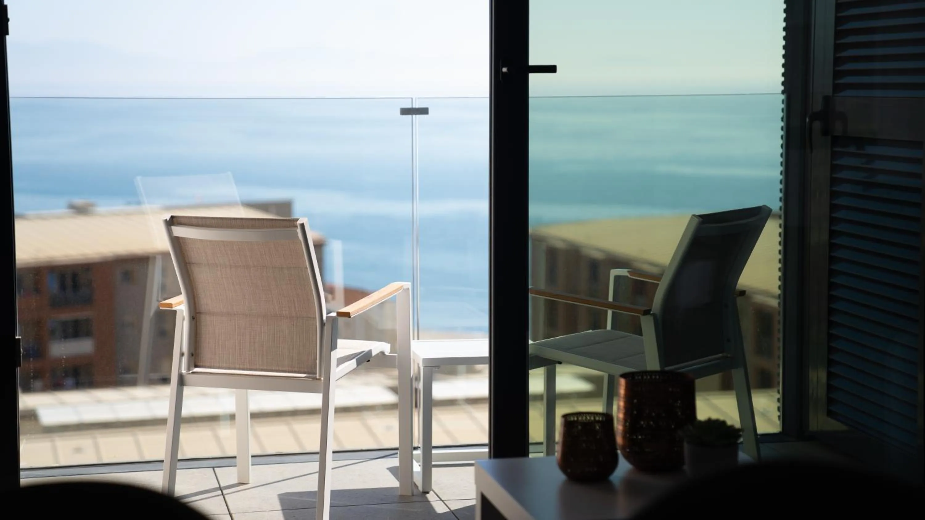 Balcony/Terrace in E1 Suites & Spa aparthotel style - Gym & Spa