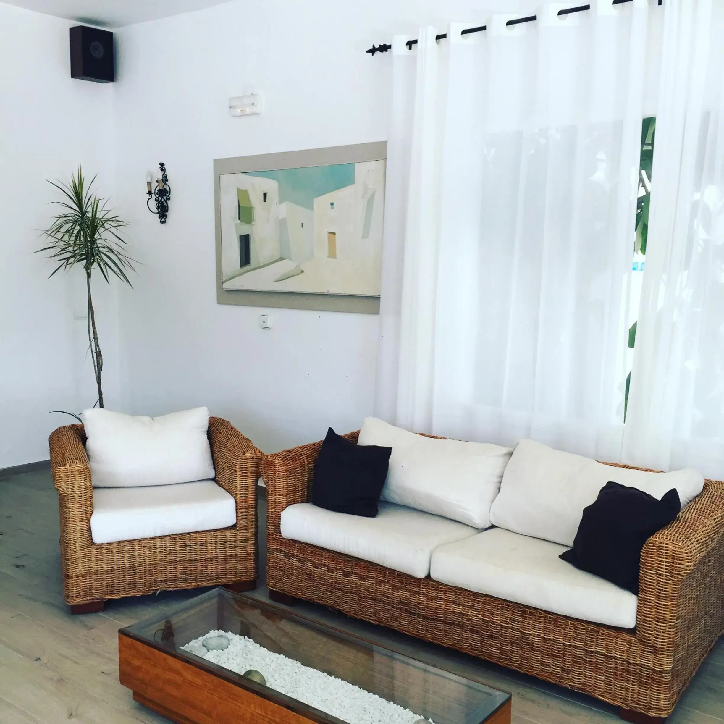 Living room in Hotel Tagomago Living room in Hotel Tagomago