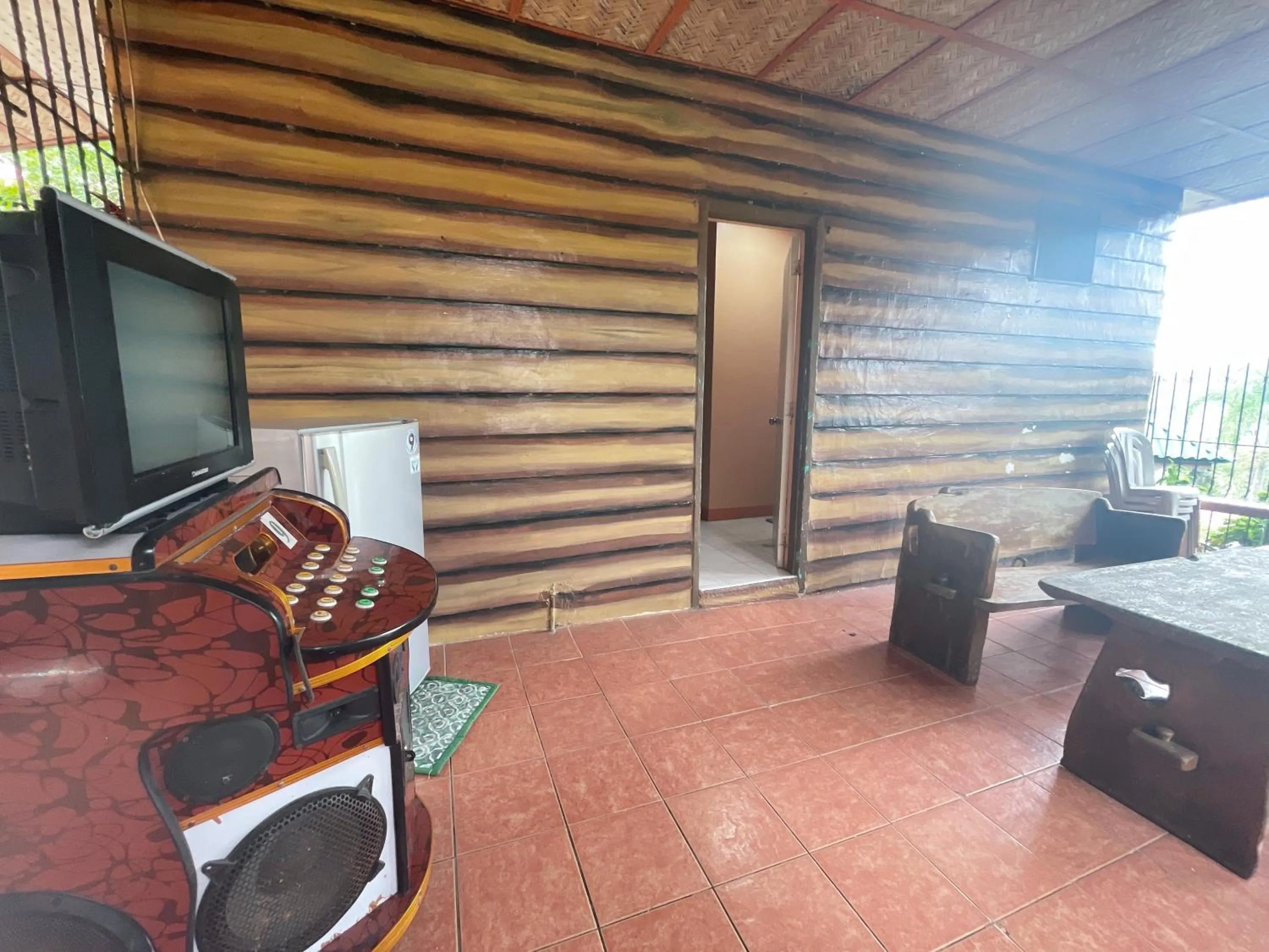 Seating area in La Virginia Leisure Park and Amusement