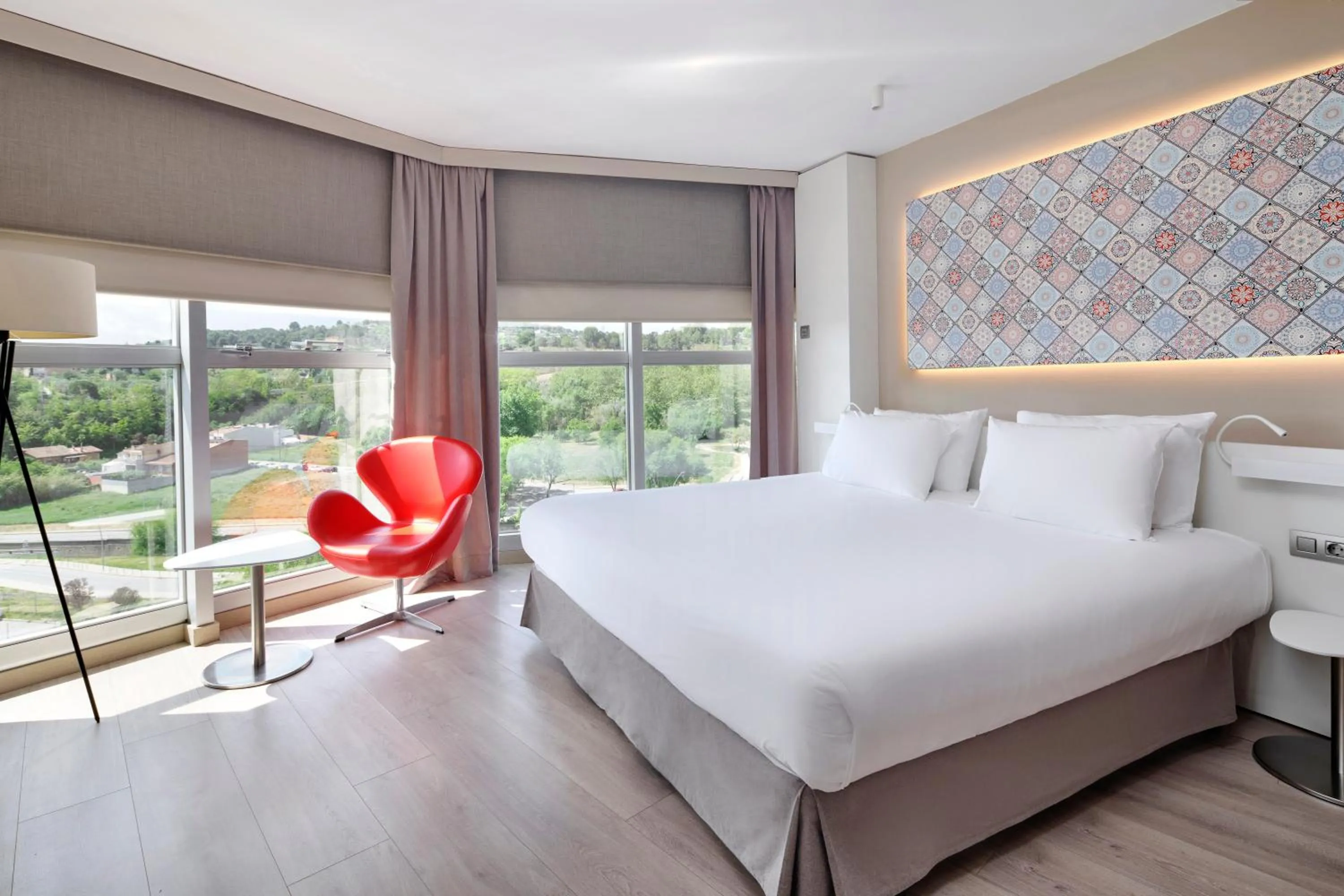 Bed in Eurostars Don Cándido