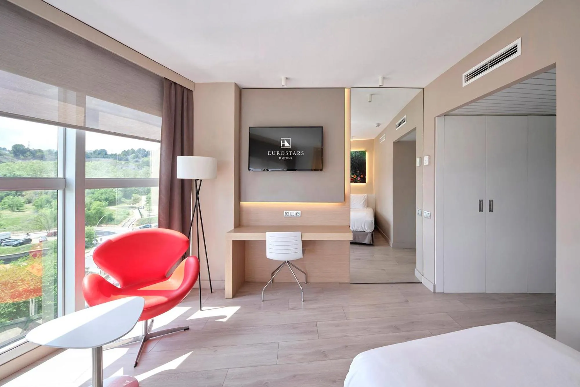 Bed in Eurostars Don Cándido