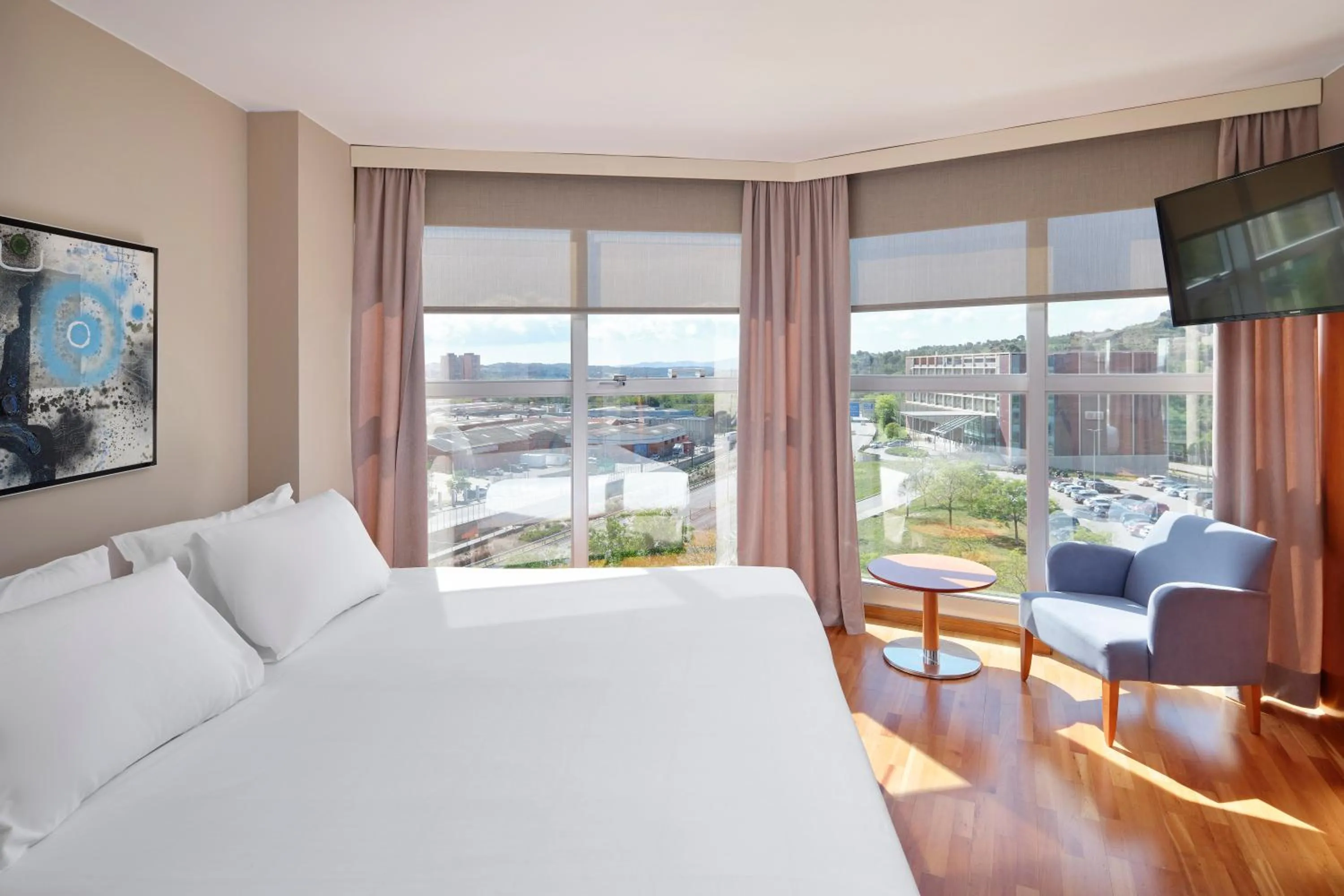 Bed in Eurostars Don Cándido