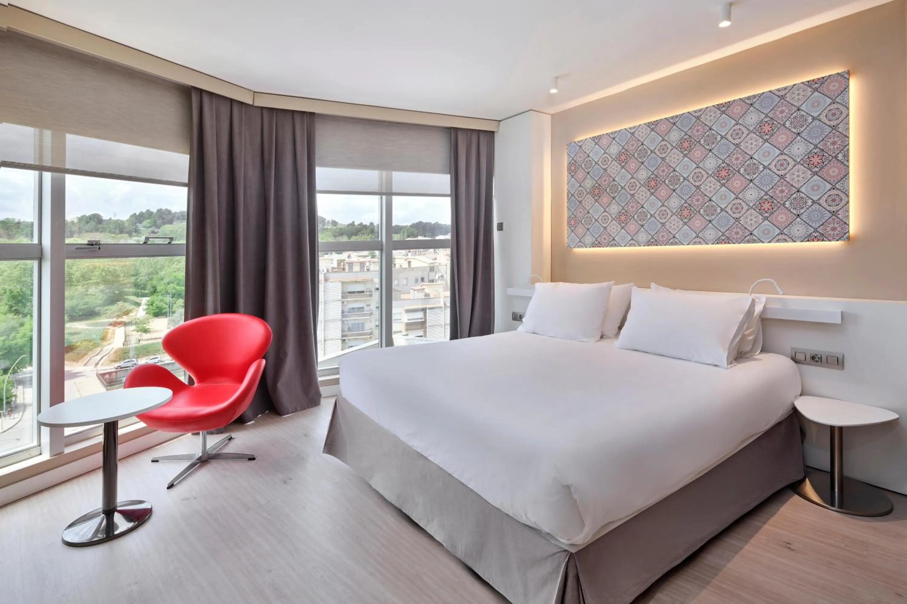 Bed in Eurostars Don Cándido