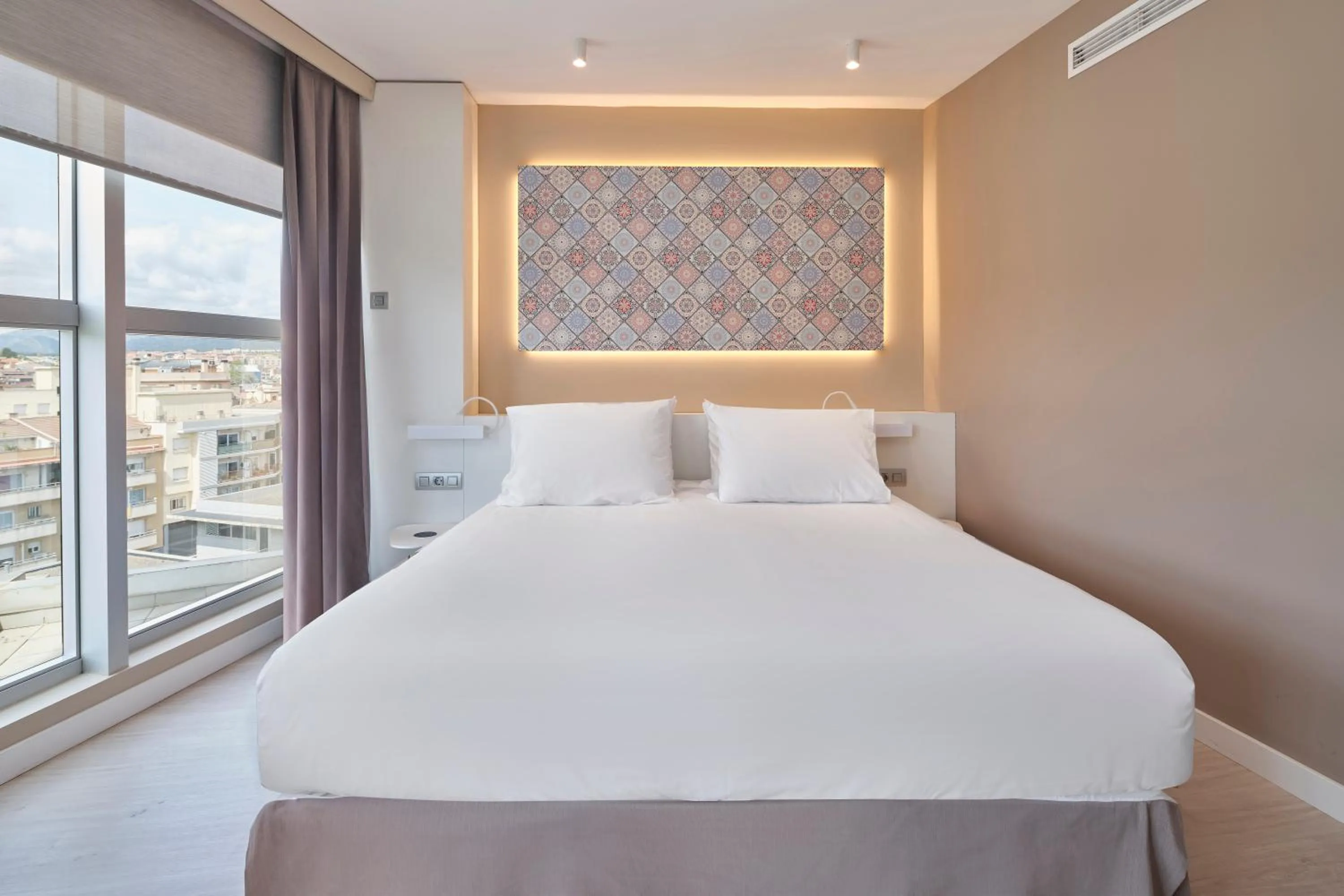 Bed in Eurostars Don Cándido