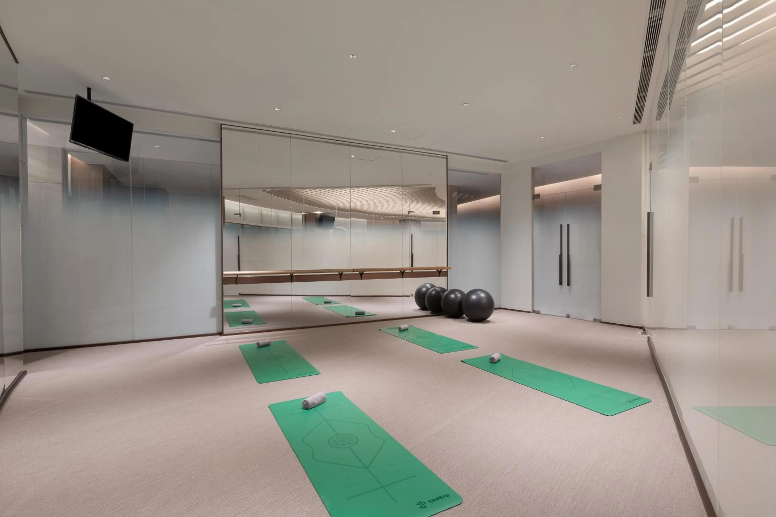Fitness centre/facilities in Wyndham Grand Shanxi Xiaohe Xincheng