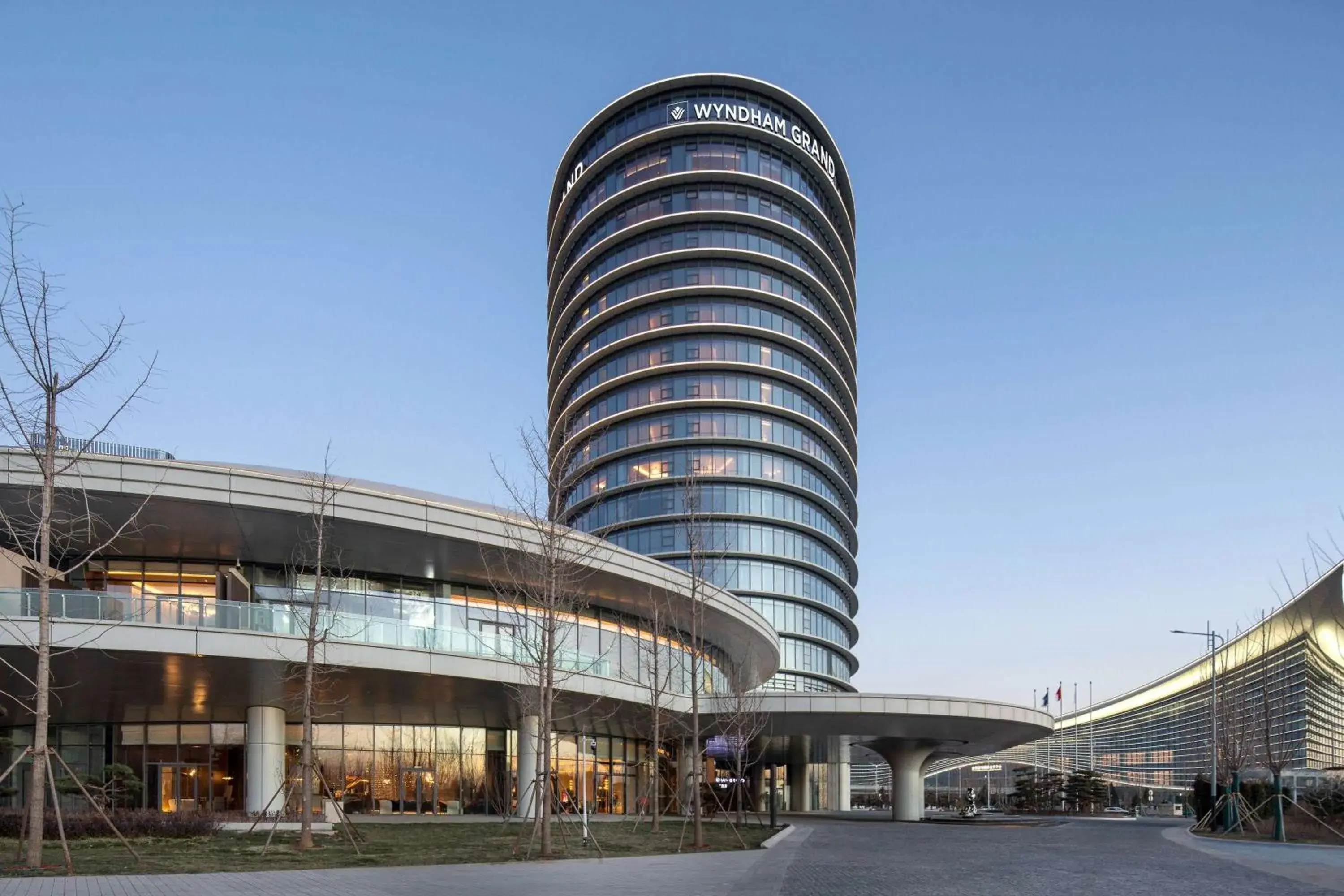 Property building in Wyndham Grand Shanxi Xiaohe Xincheng Property building in Wyndham Grand Shanxi Xiaohe Xincheng