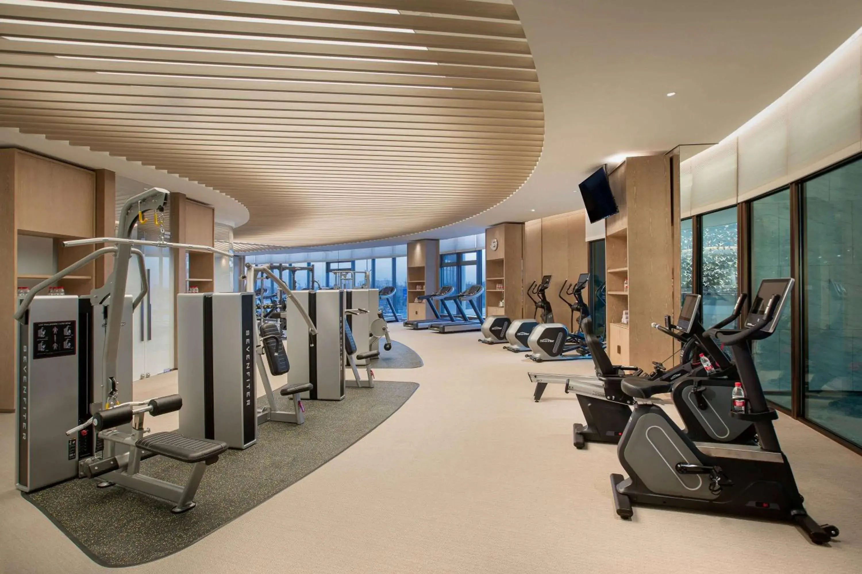 Fitness centre/facilities in Wyndham Grand Shanxi Xiaohe Xincheng Fitness centre/facilities in Wyndham Grand Shanxi Xiaohe Xincheng
