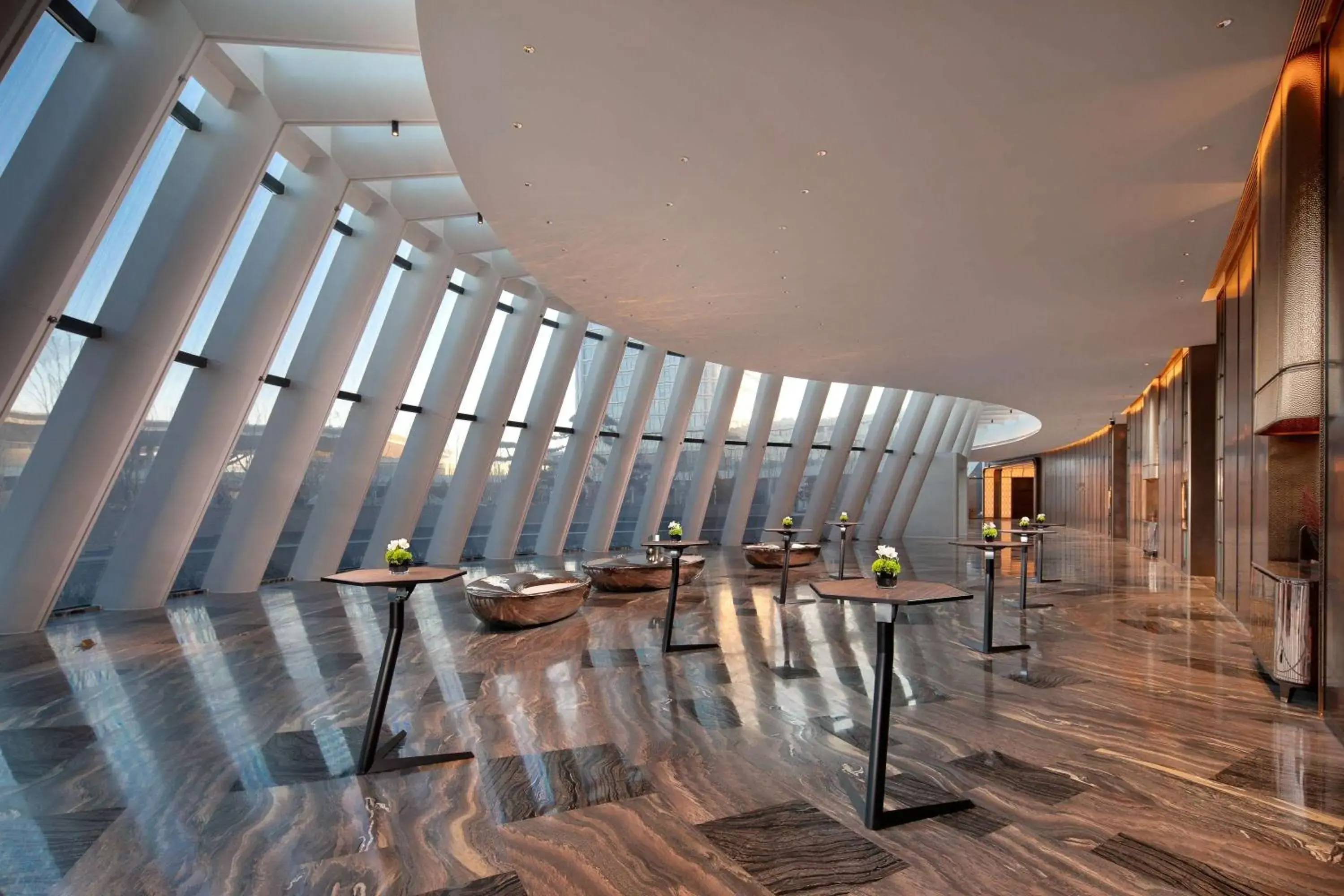 Lobby or reception in Wyndham Grand Shanxi Xiaohe Xincheng Lobby or reception in Wyndham Grand Shanxi Xiaohe Xincheng