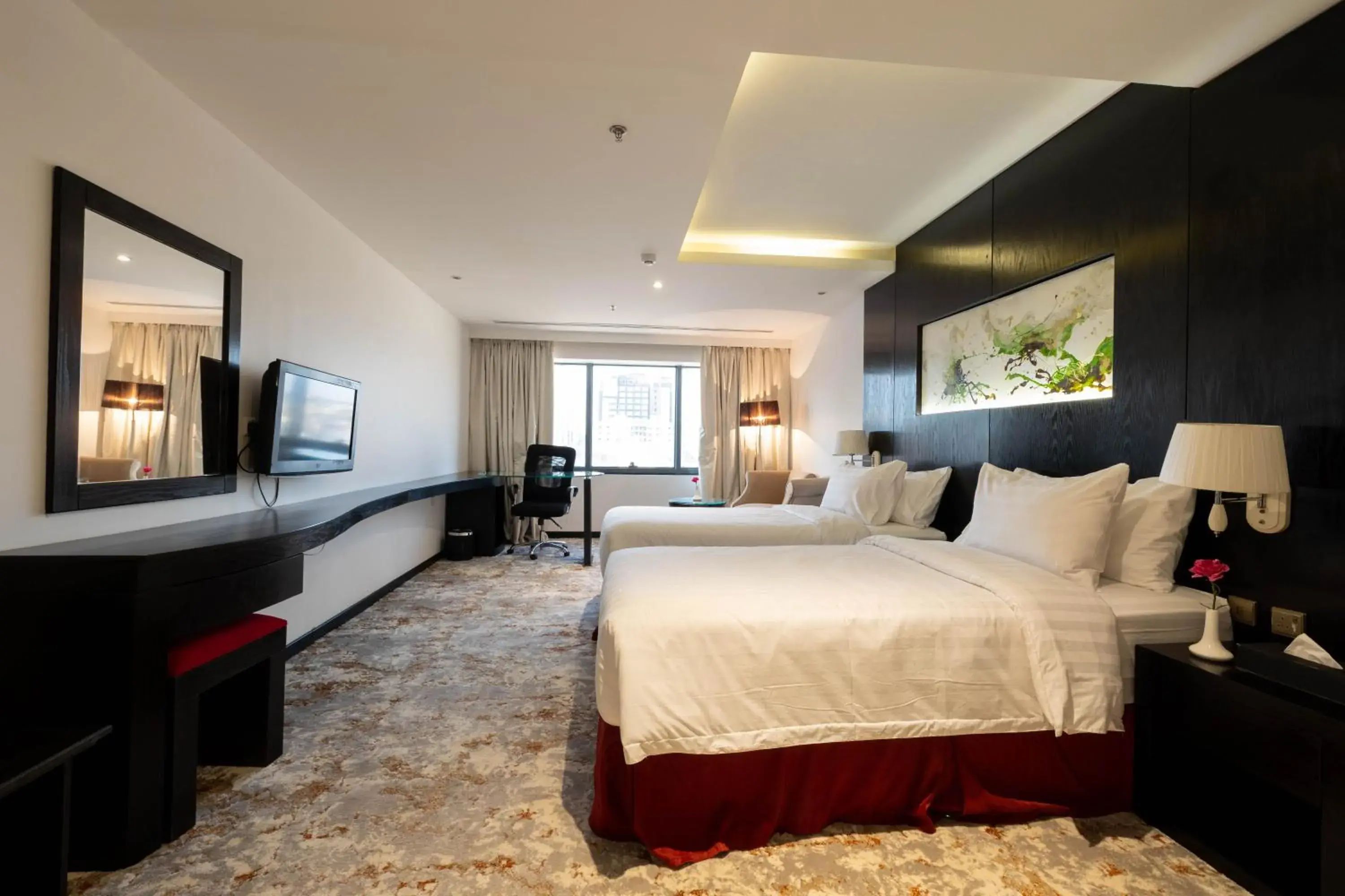 Deluxe Twin Room - Non-Smoking in Mira Business Hotel Deluxe Twin Room - Non-Smoking in Mira Business Hotel