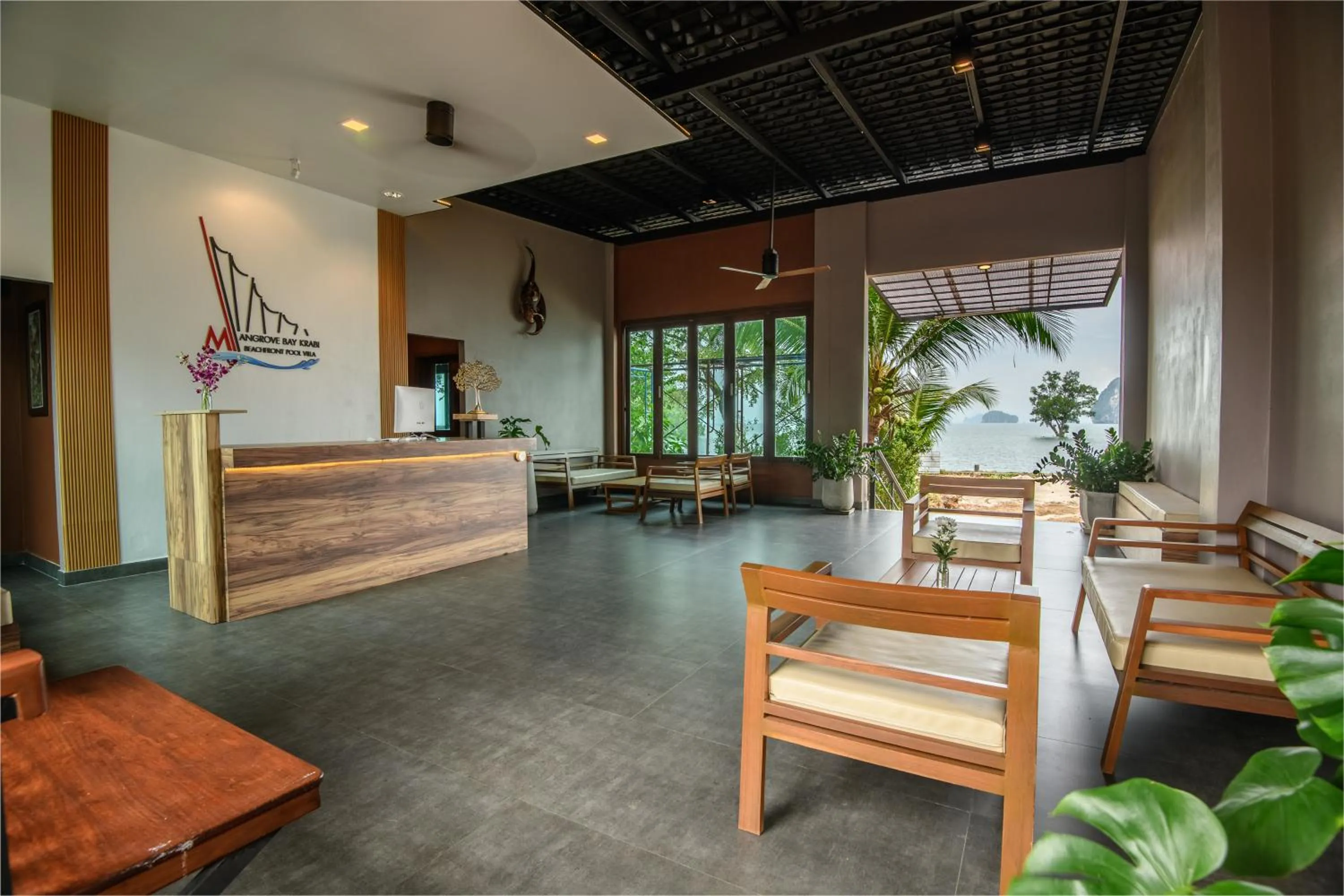 Lobby or reception in Mangrovebay Krabi Beachfront Pool Villa