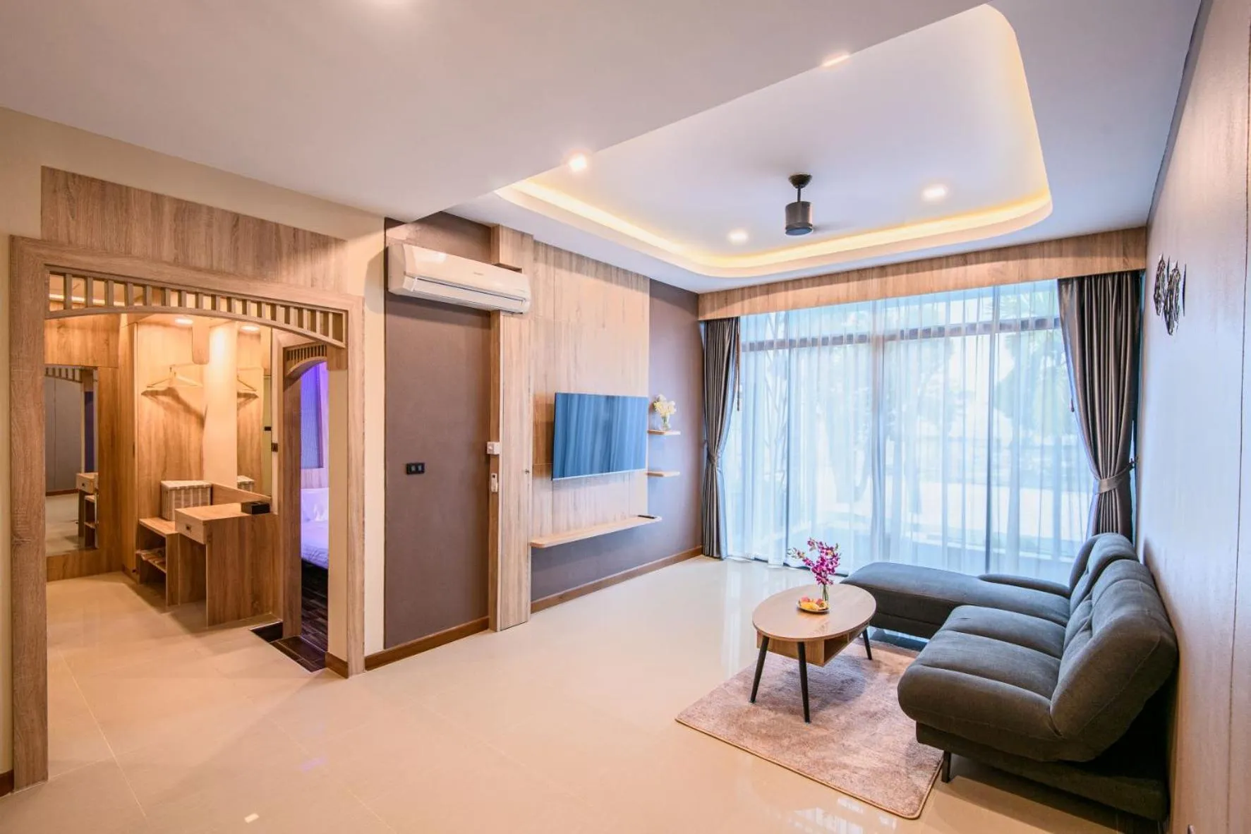 Living room in Mangrovebay Krabi Beachfront Pool Villa