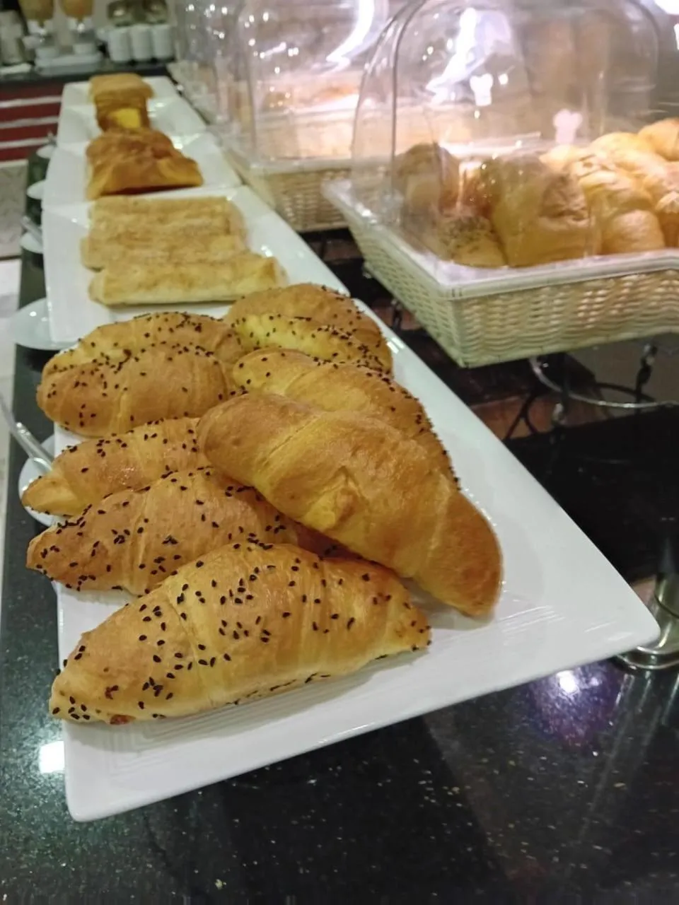 Buffet breakfast in Al Hidayah Towers Hotel