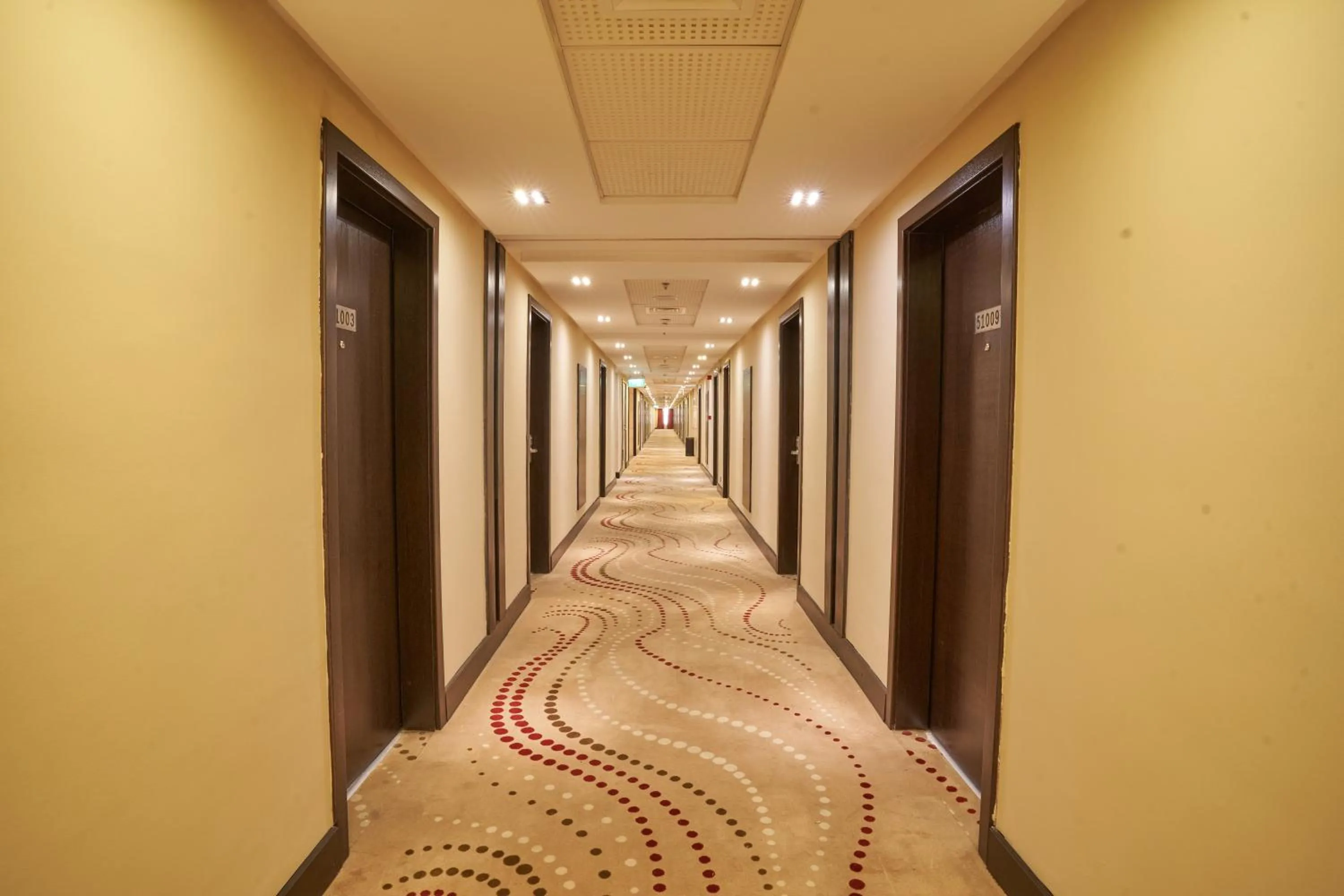 Patio in Al Hidayah Towers Hotel