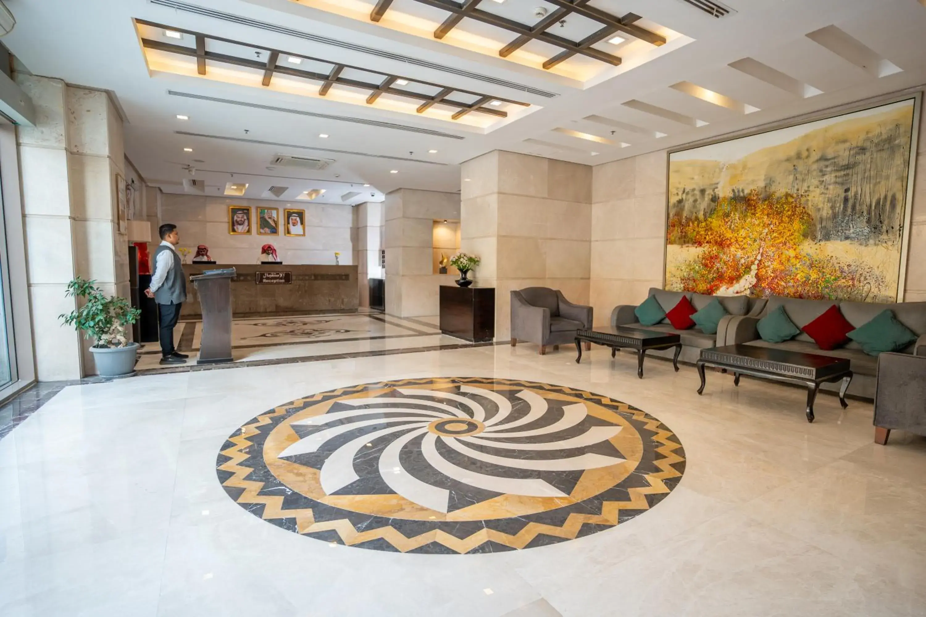 Lobby or reception in Al Hidayah Towers Hotel Lobby or reception in Al Hidayah Towers Hotel