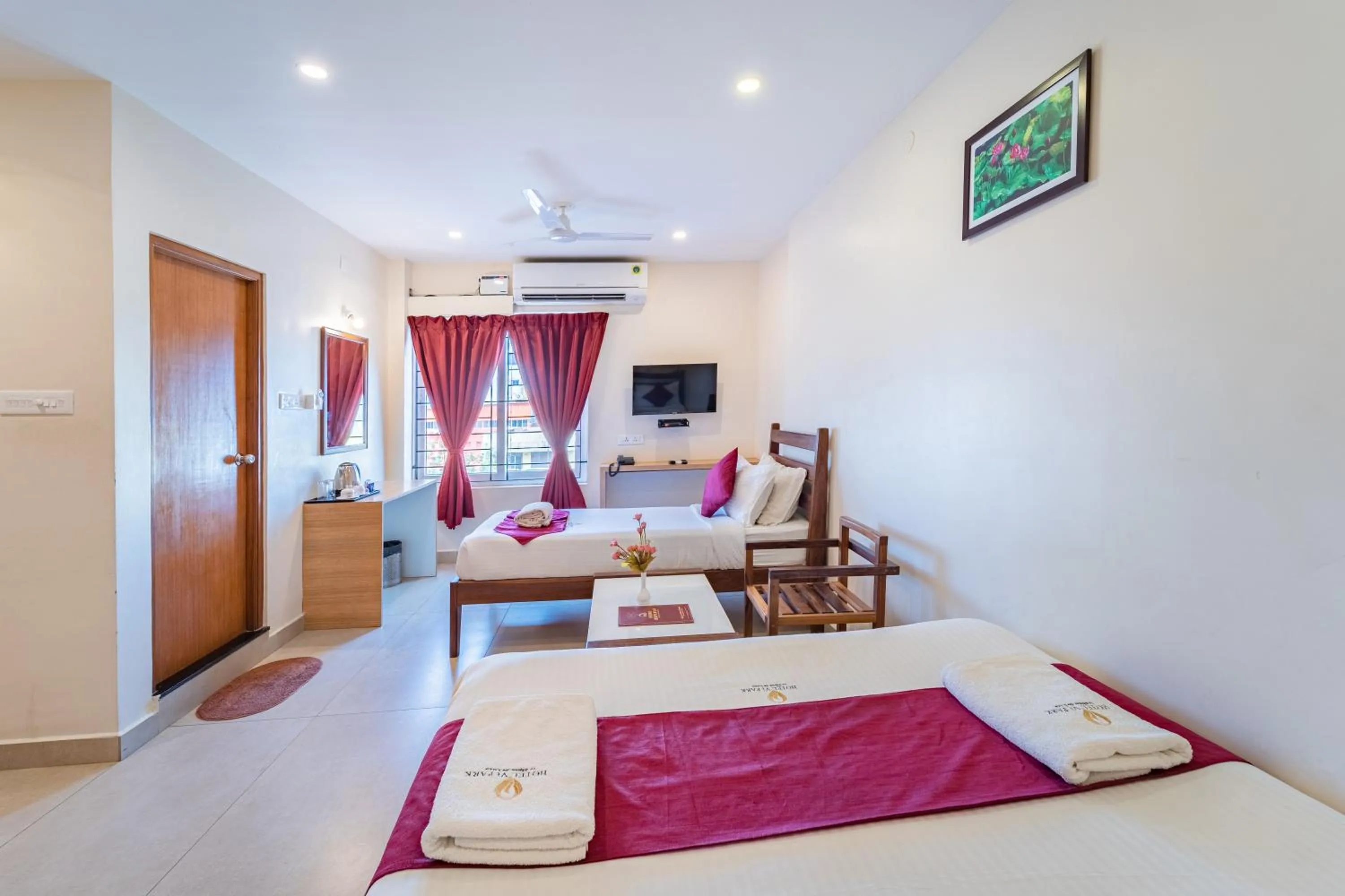 Bed in Hotel Vi Park - City Centre