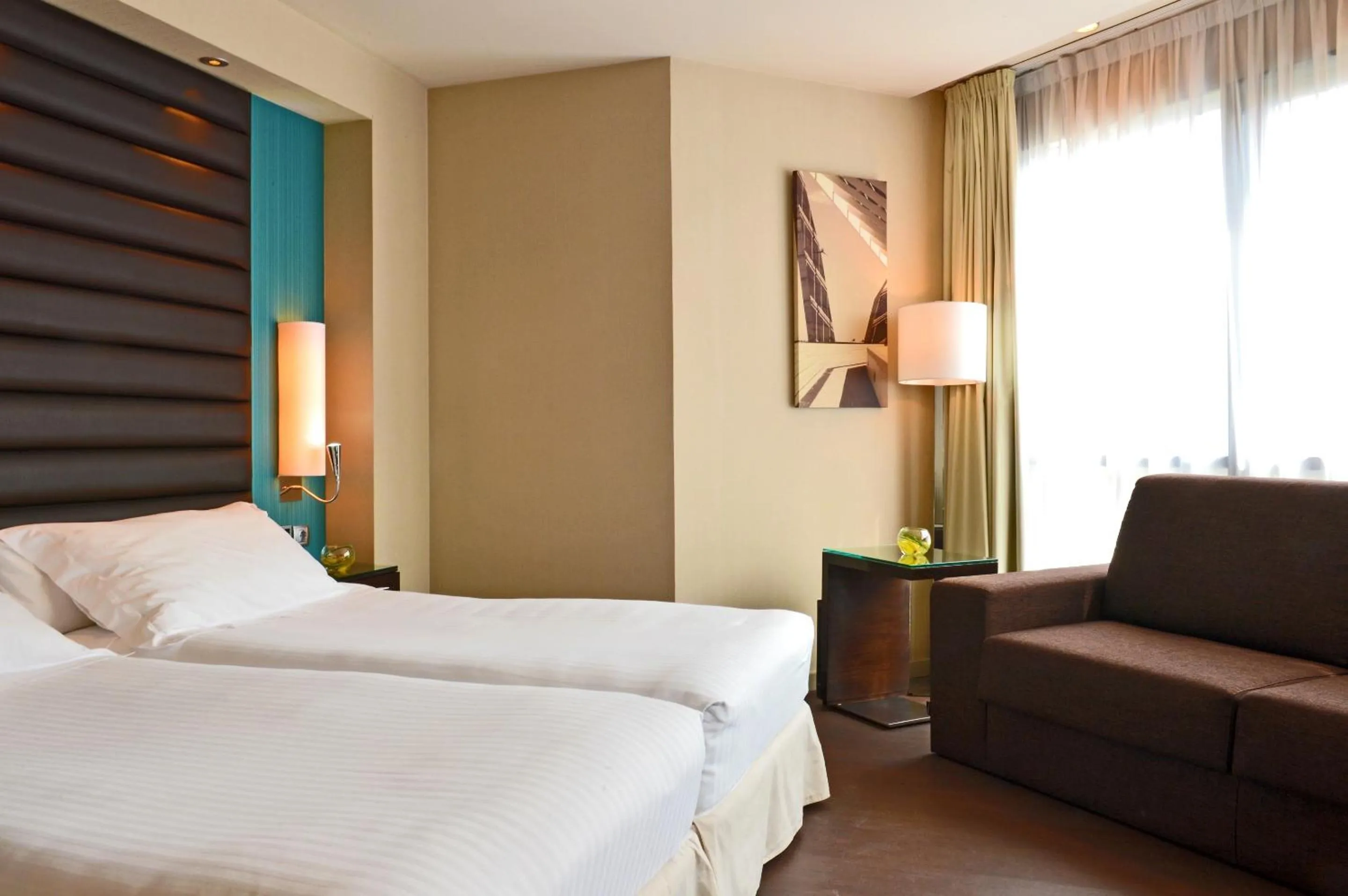 Bed in Pestana Arena Barcelona