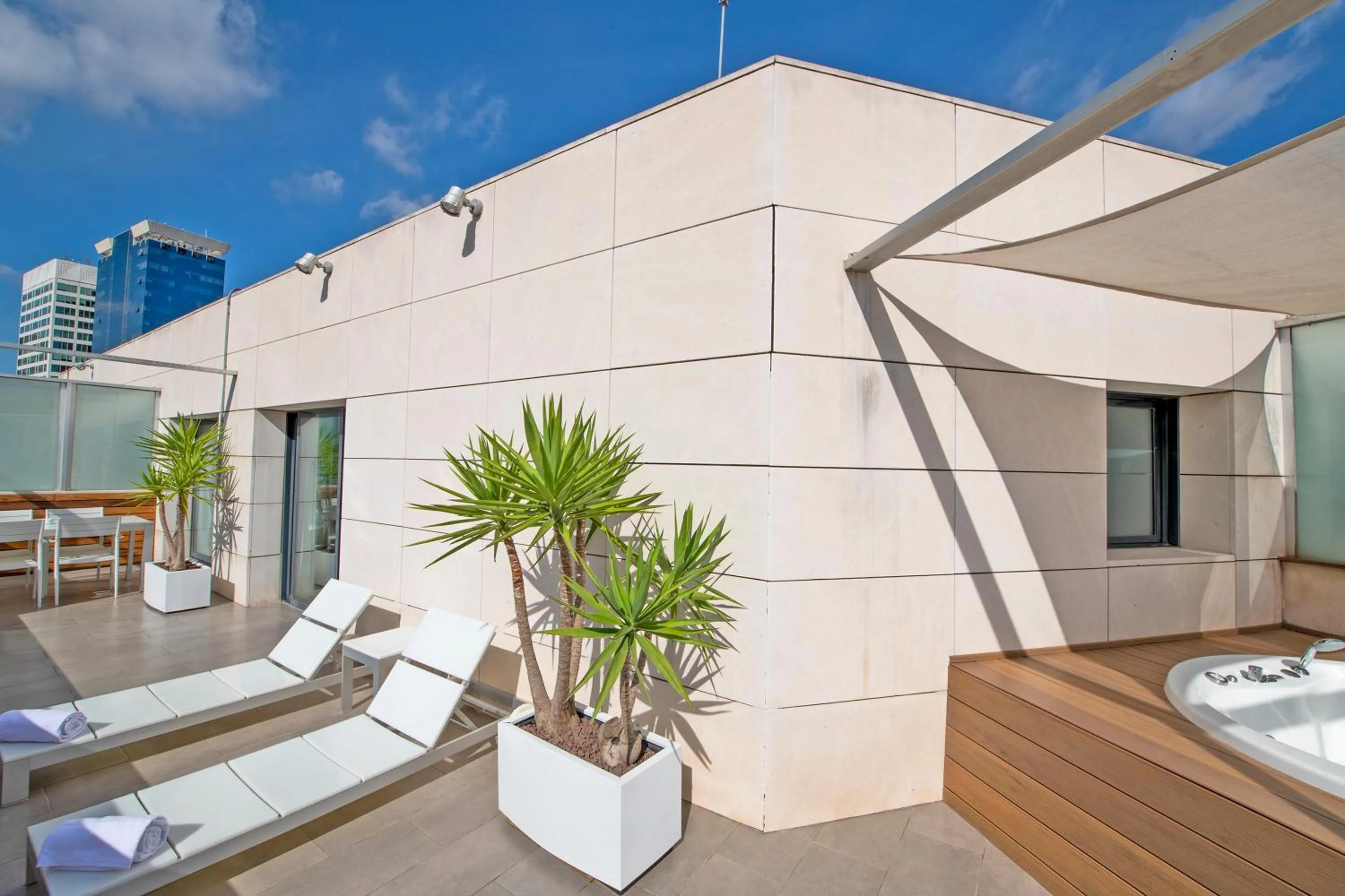 Balcony/Terrace in Pestana Arena Barcelona