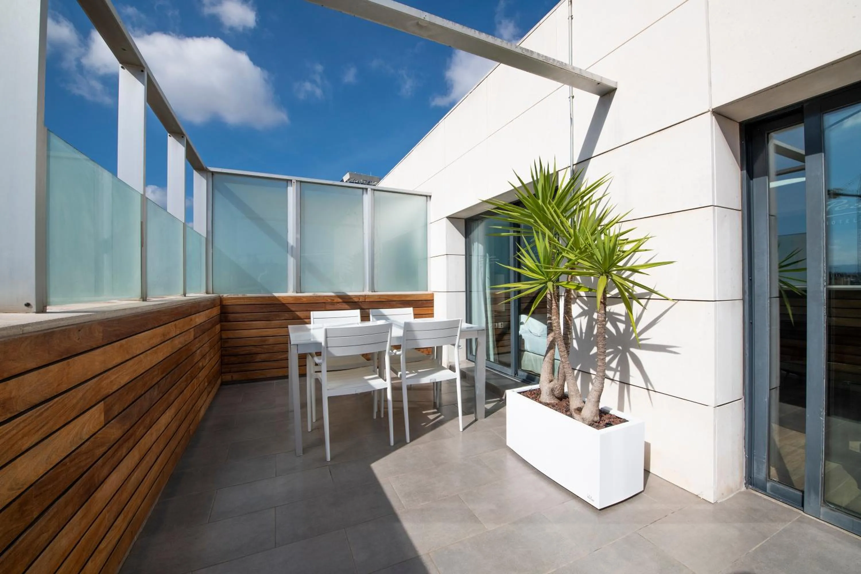 Balcony/Terrace in Pestana Arena Barcelona