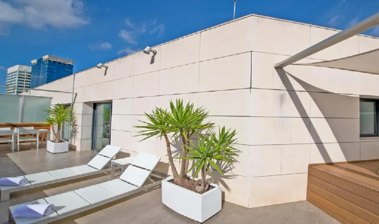 View (from property/room) in Pestana Arena Barcelona View (from property/room) in Pestana Arena Barcelona