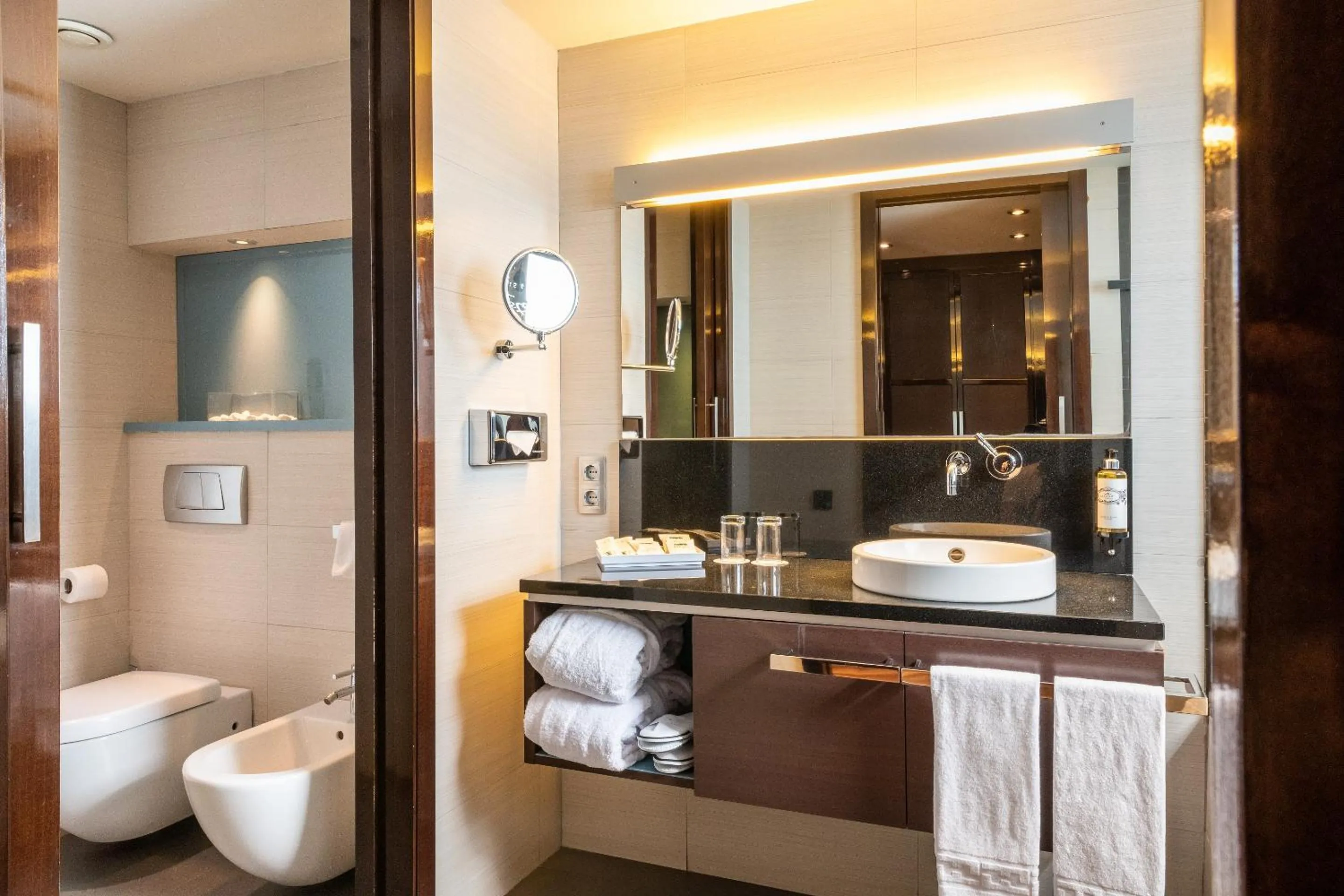 Bathroom in Pestana Arena Barcelona