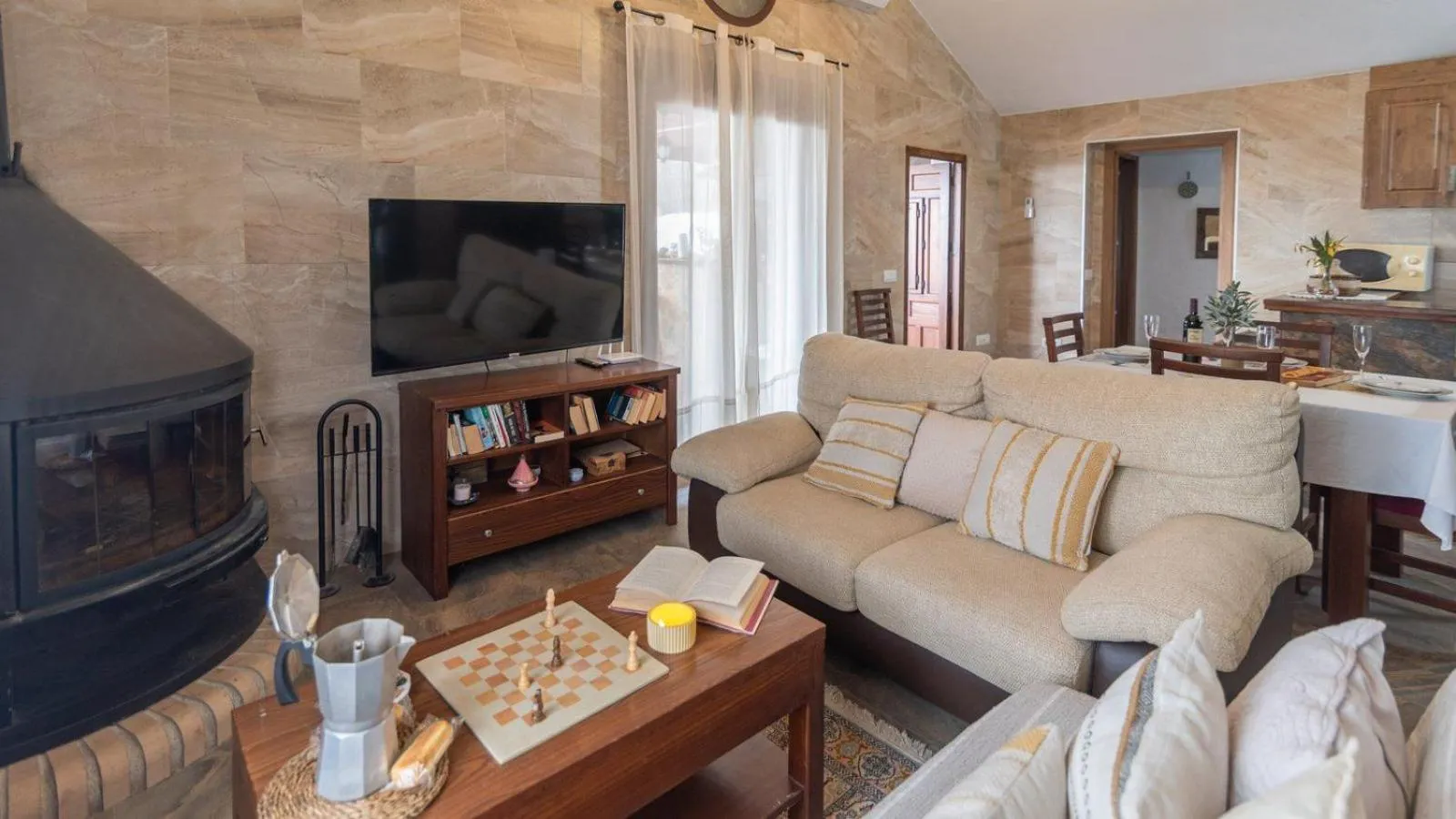 Living room in Casa La Pradera Antequera by Ruralidays