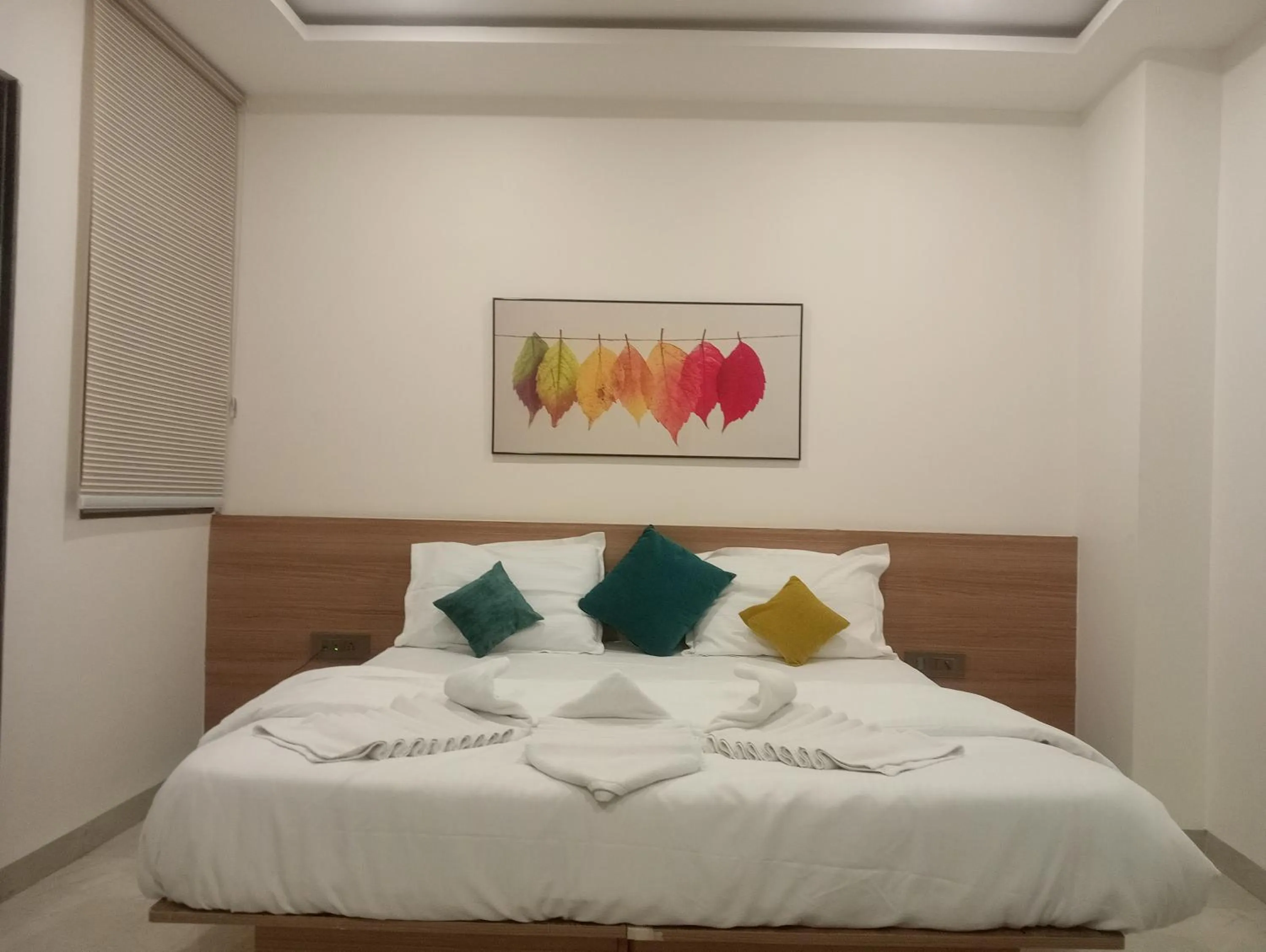 Bed in Hotel New Centro