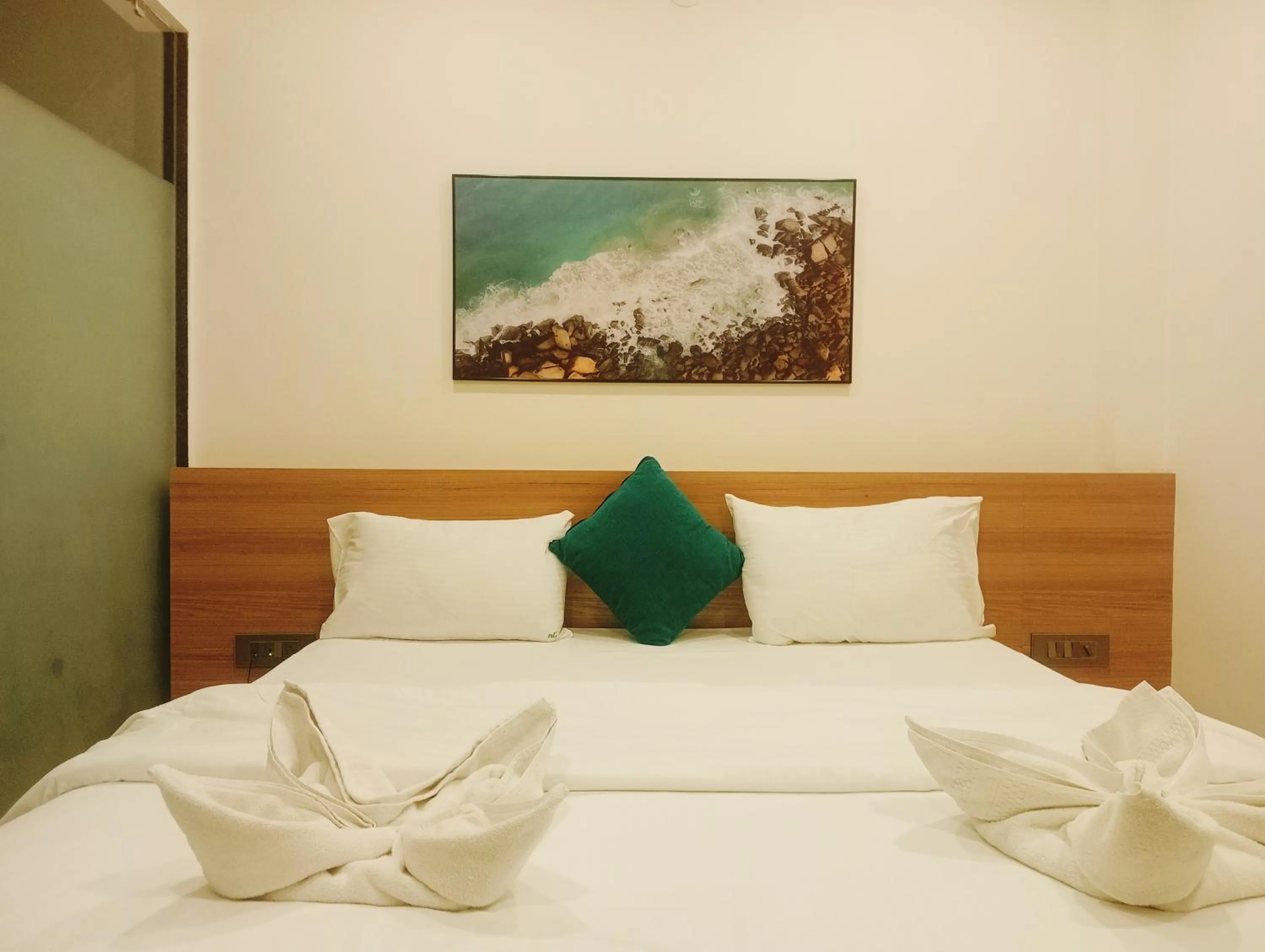 Bed in Hotel New Centro