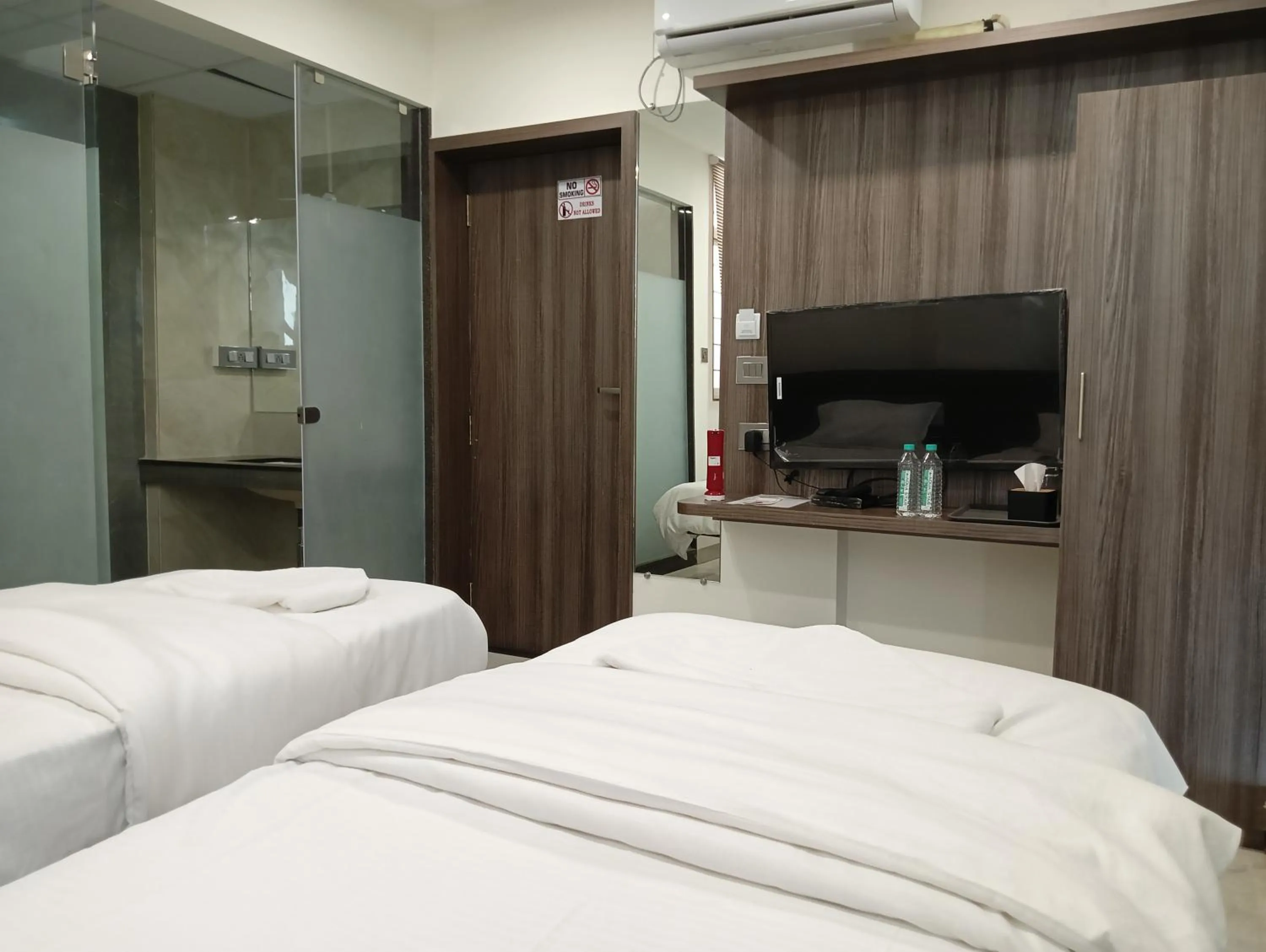 Bed in Hotel New Centro