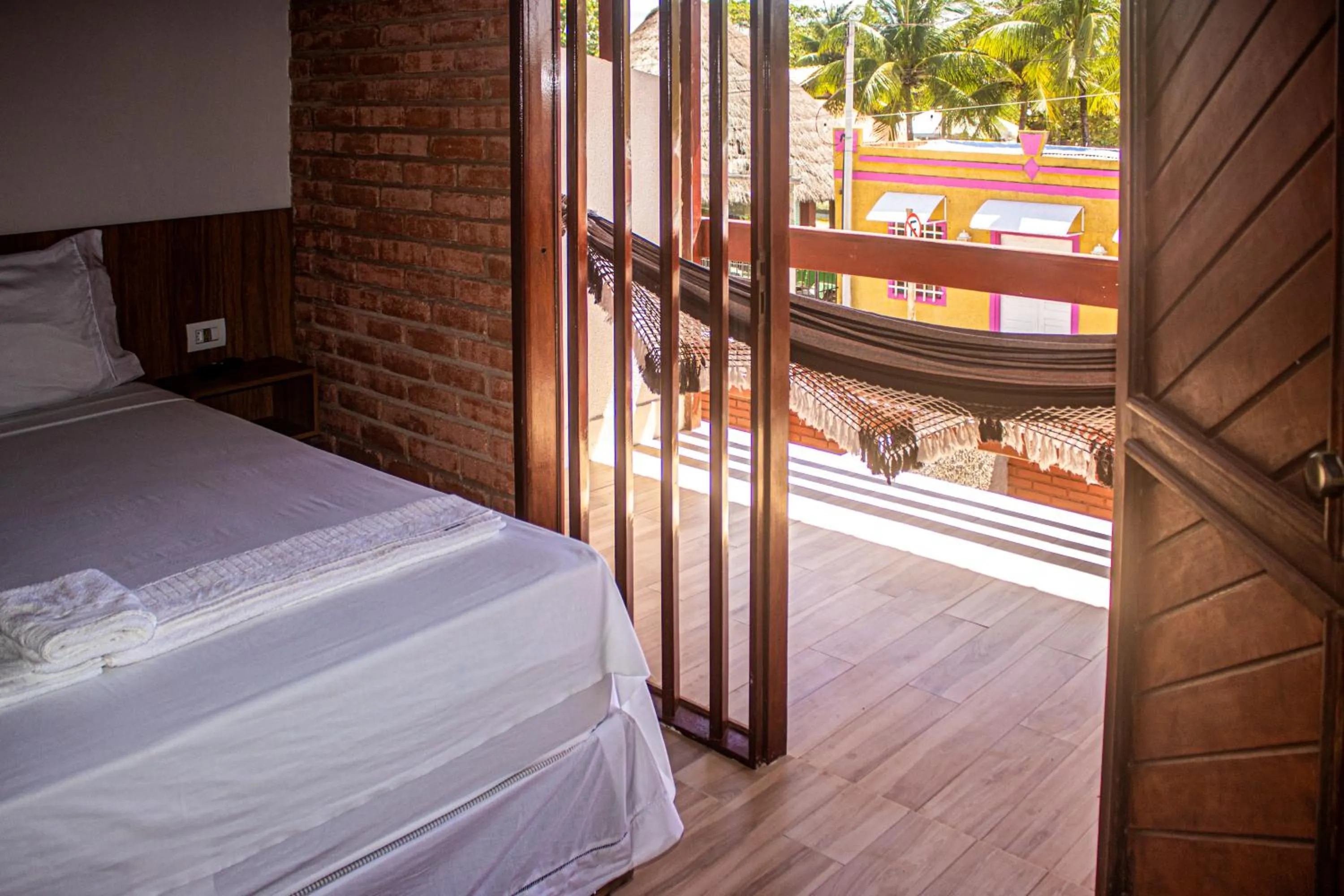 Bed in Pousada Sete Mares