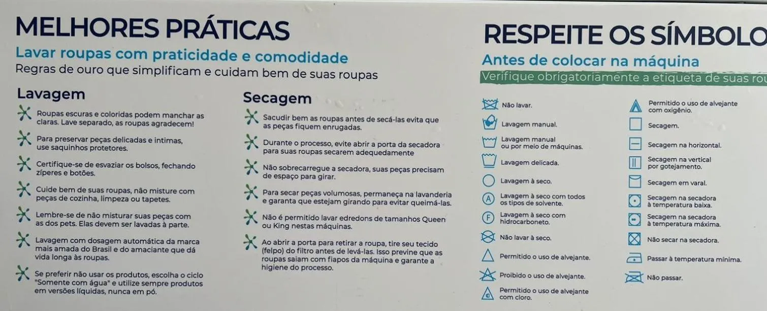 laundry in Linhares Design Hotel