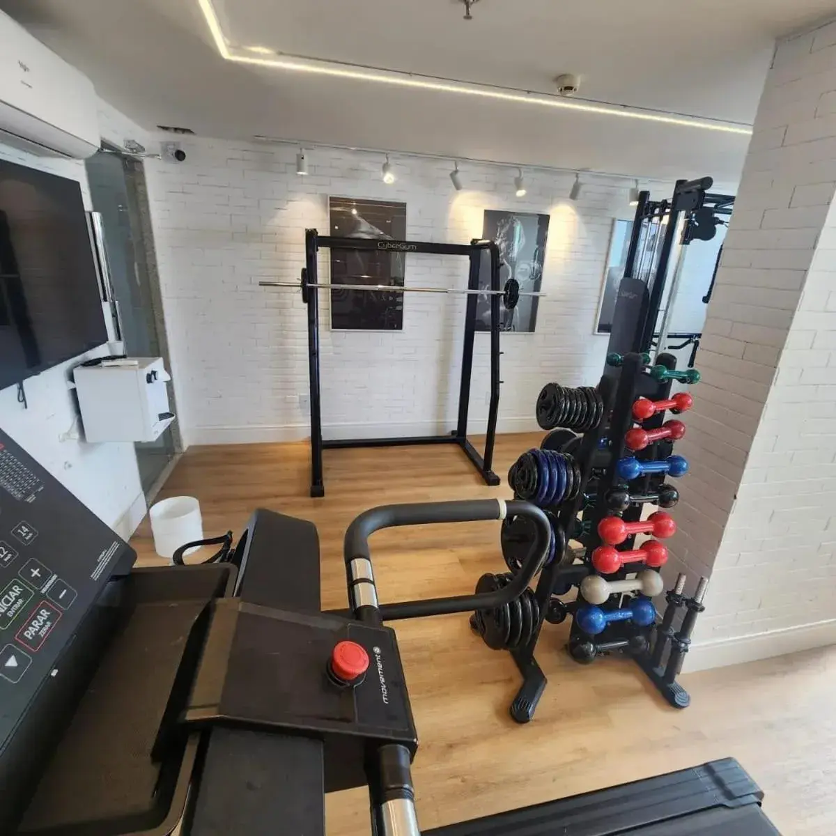 Fitness centre/facilities in Linhares Design Hotel Fitness centre/facilities in Linhares Design Hotel
