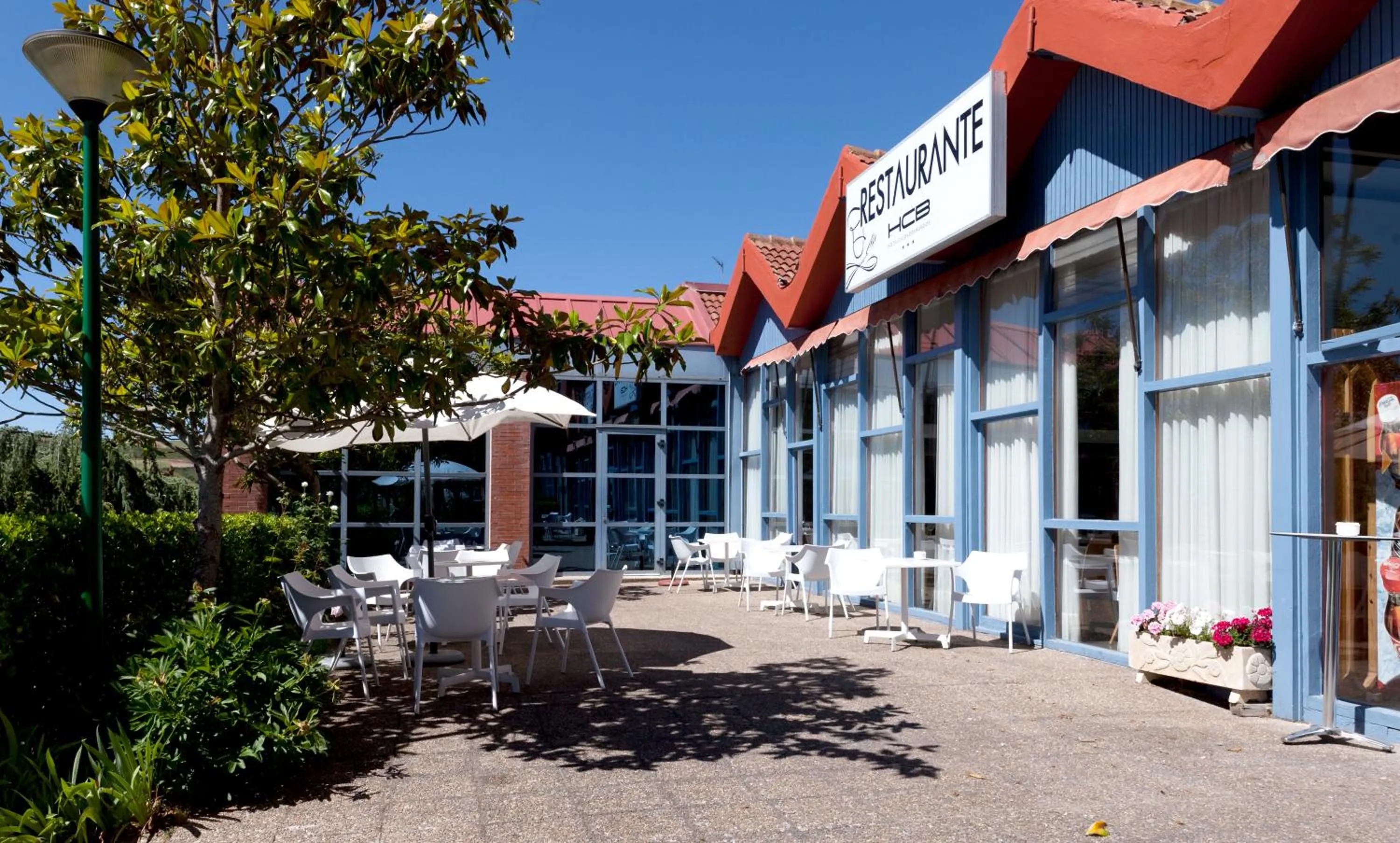 Balcony/Terrace in Spirit Hotel Ciudad de Burgos